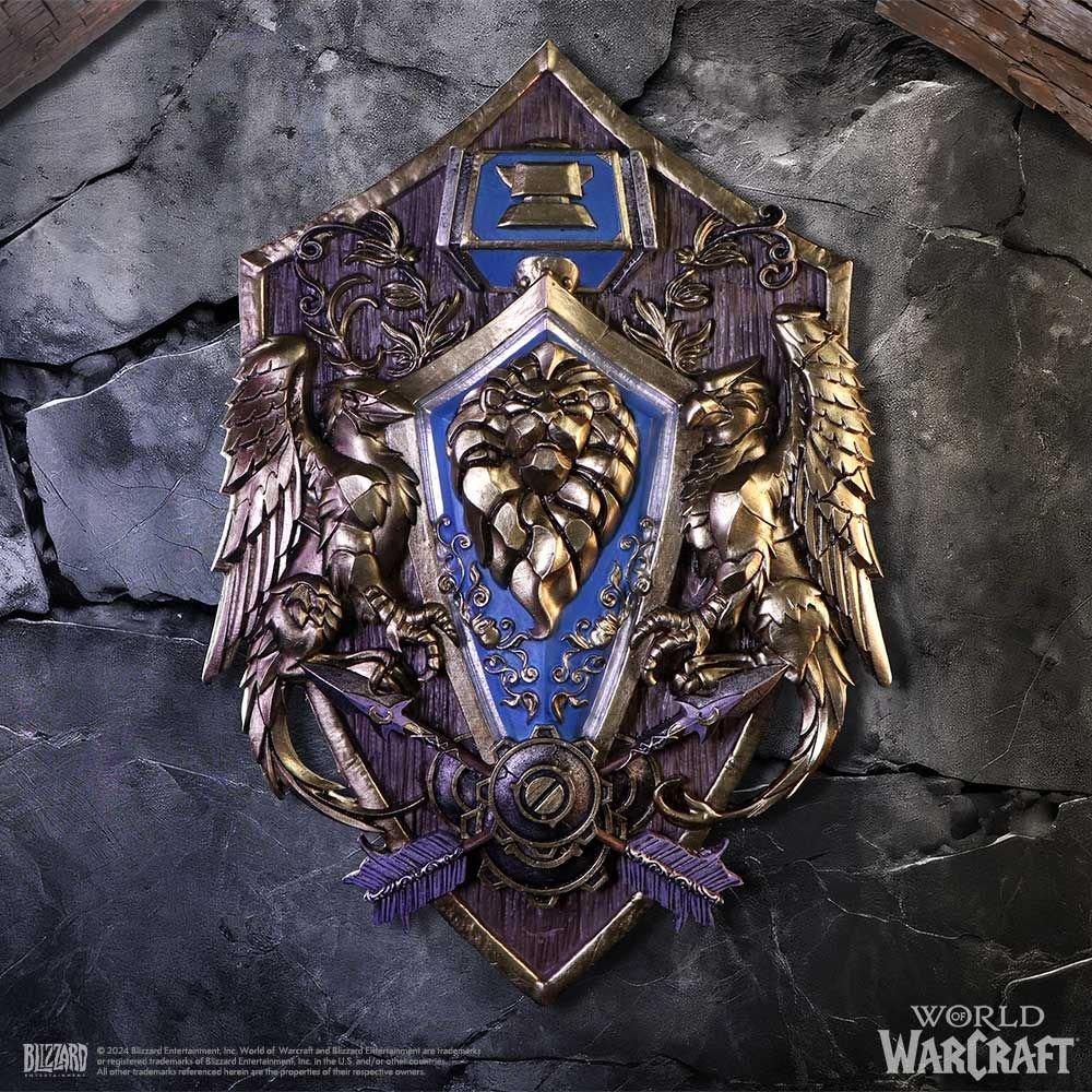 Multi - World of Warcraft - Alliance Wall Plaque 30cm - 7