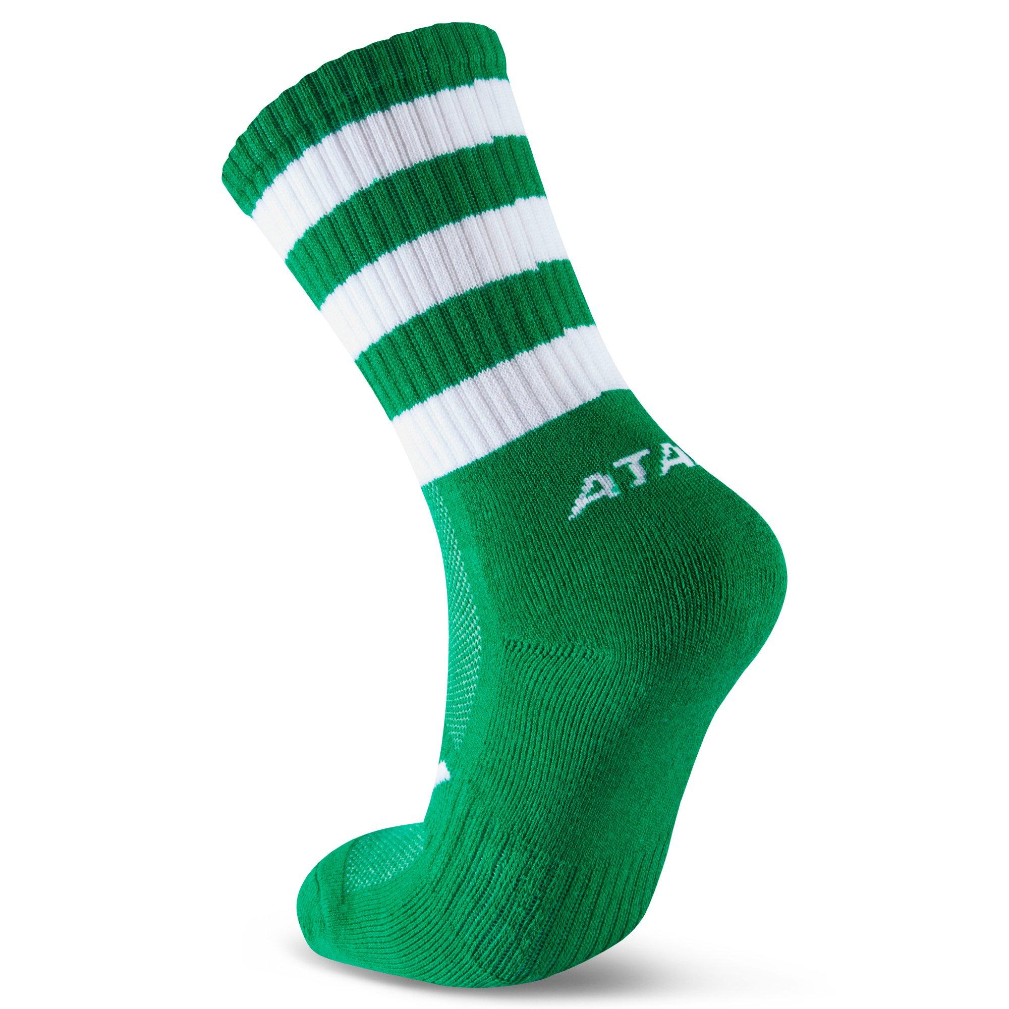 Green/White - ATAK Sports - Atak Mid Socks Junior - 2