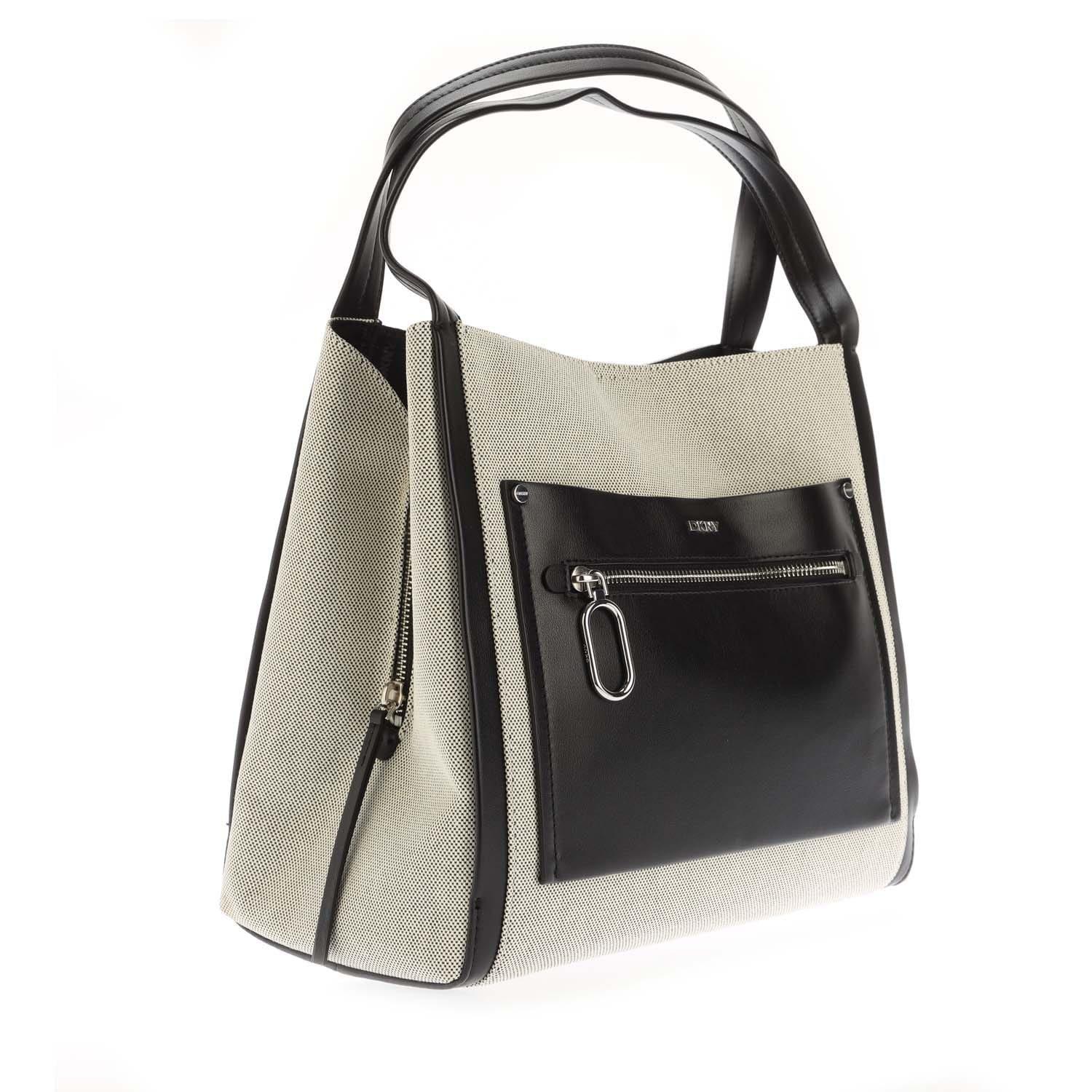 Black - DKNY - Nala Hobo Shoulder Bag - 3