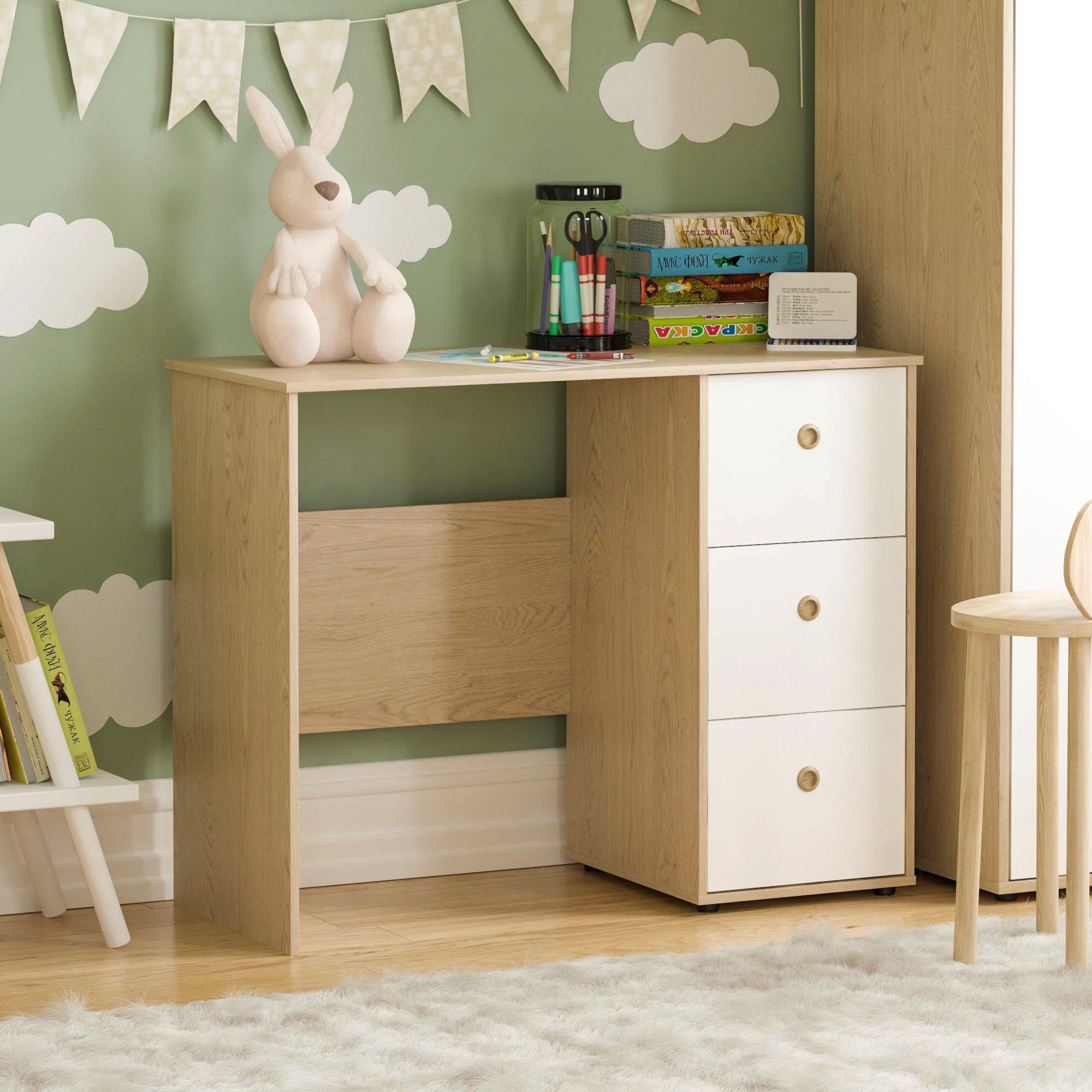 Lassic Junior Vida Neptune 3 Drawer Desk