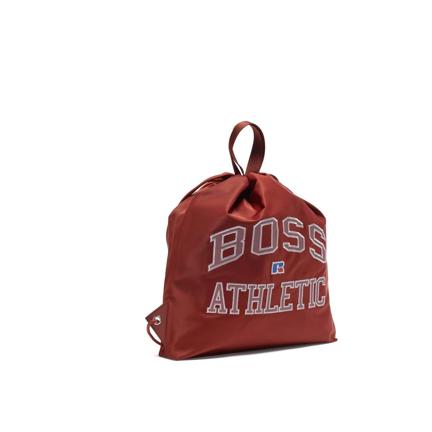 Brown - Boss - Drawstring Backpack - 1