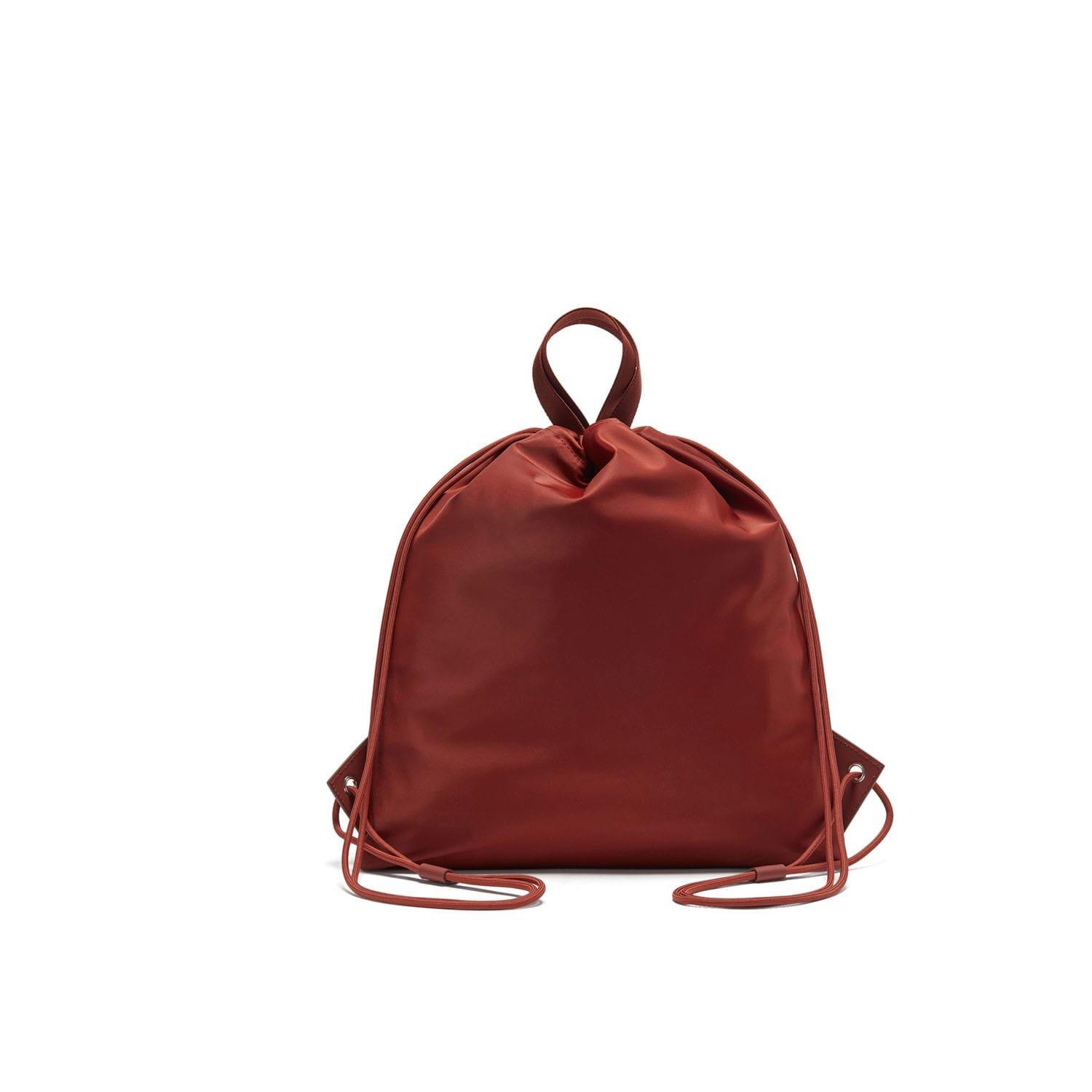 Brown - Boss - Drawstring Backpack - 2