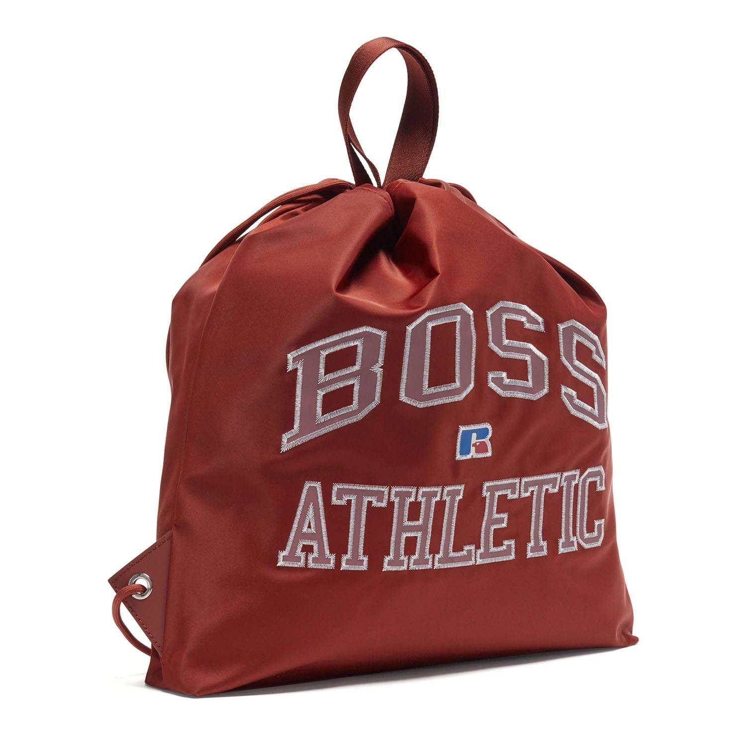 Brown - Boss - Drawstring Backpack - 3