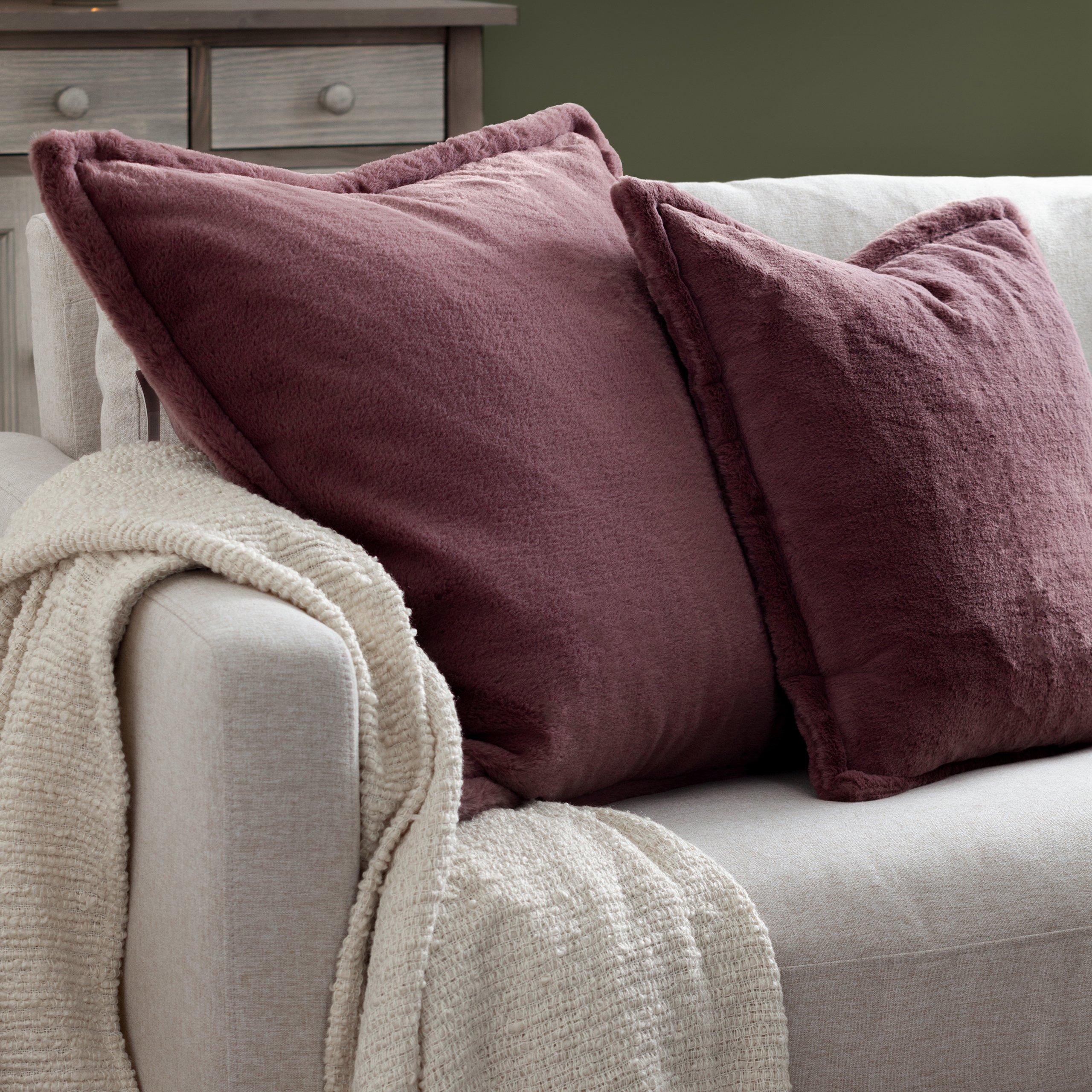 Mulberry - Furn - Kallu Faux Fur Feather Filled Cushion - 8