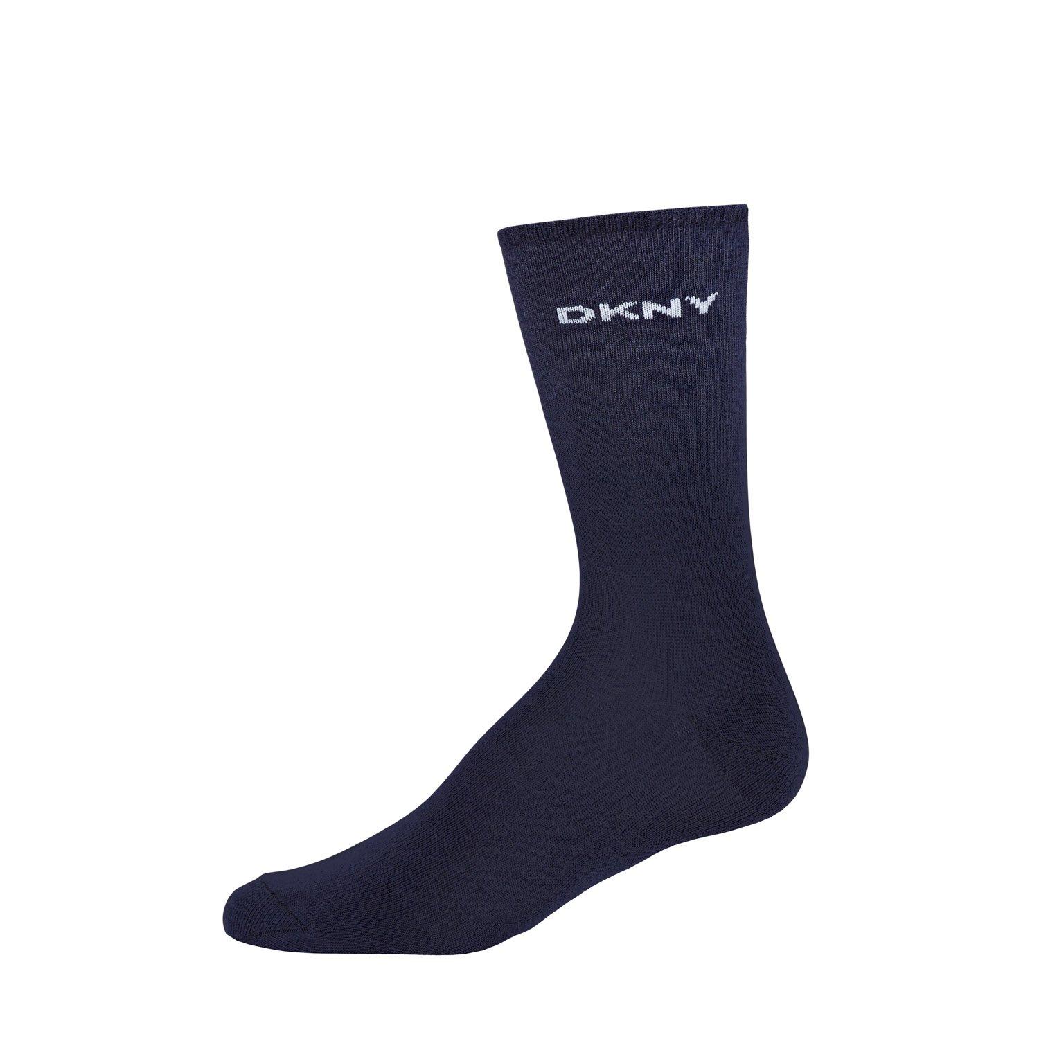 Noir/Gris/Marine - DKNY - 3 Pack Womens Dress Socks Paige - 3