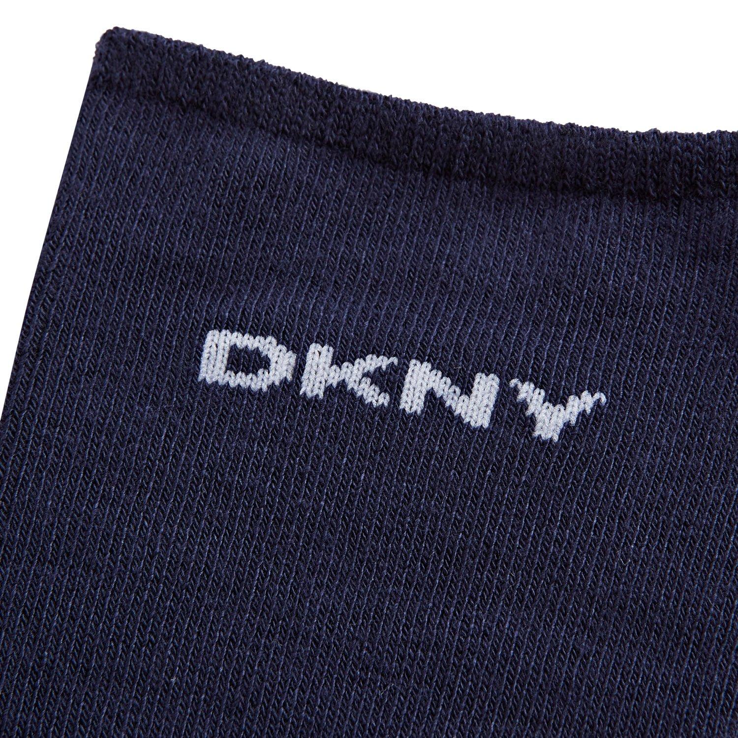 Noir/Gris/Marine - DKNY - 3 Pack Womens Dress Socks Paige - 6
