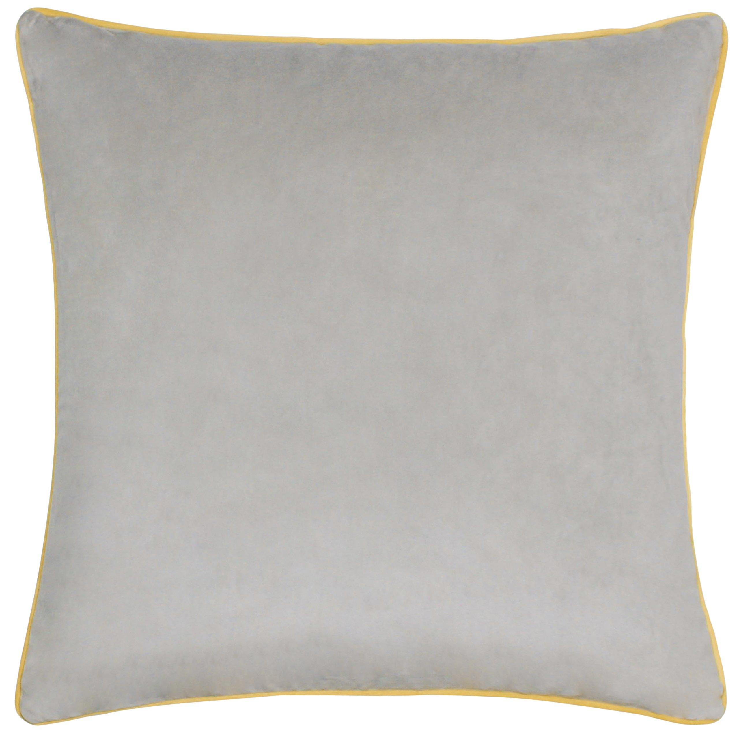 Dove/Cylon - Furn - Meridian Velvet Fibre Filled Cushion - 3