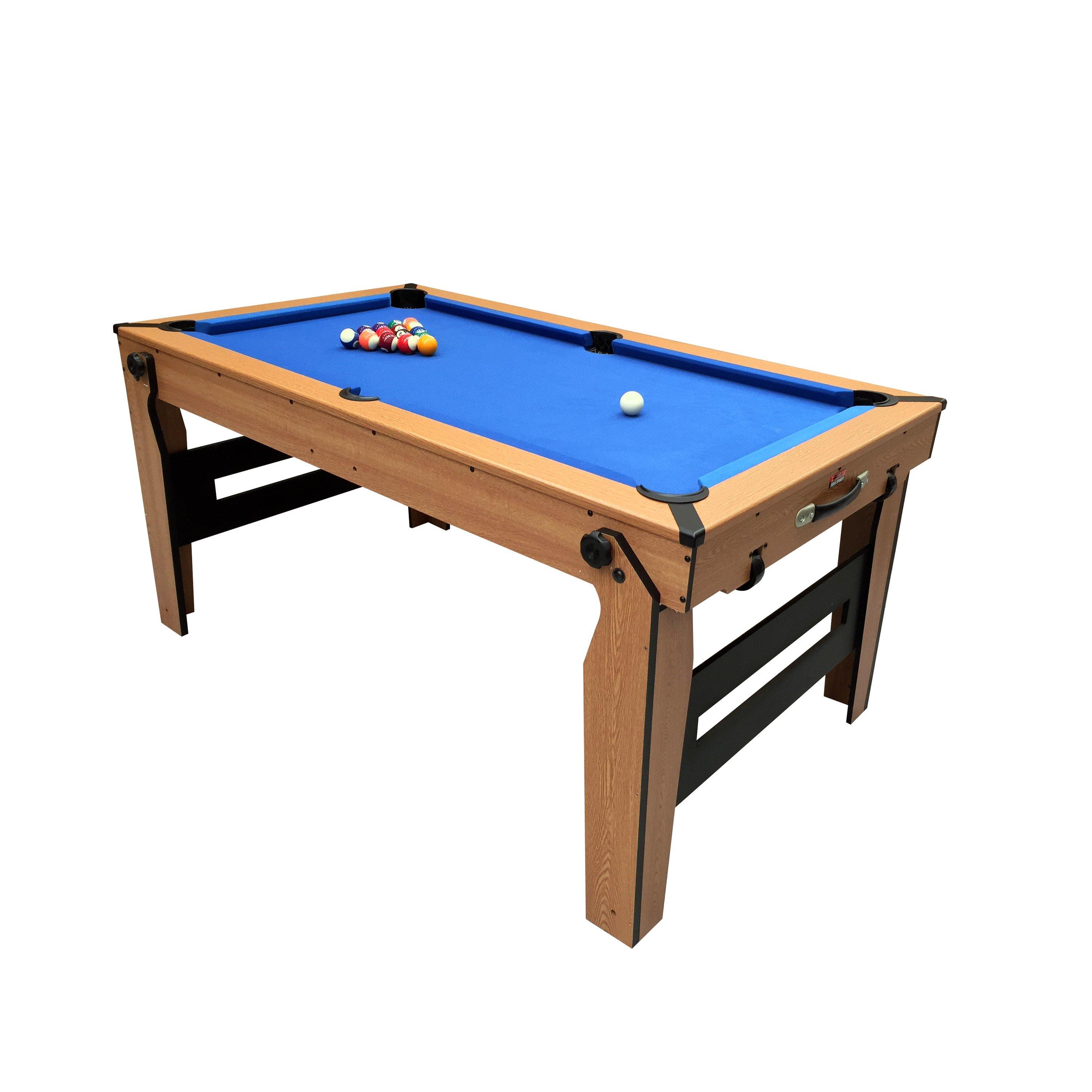 Cloth - BCE - BCE Razor 5ft Pool Table with Table Tennis Top - 5