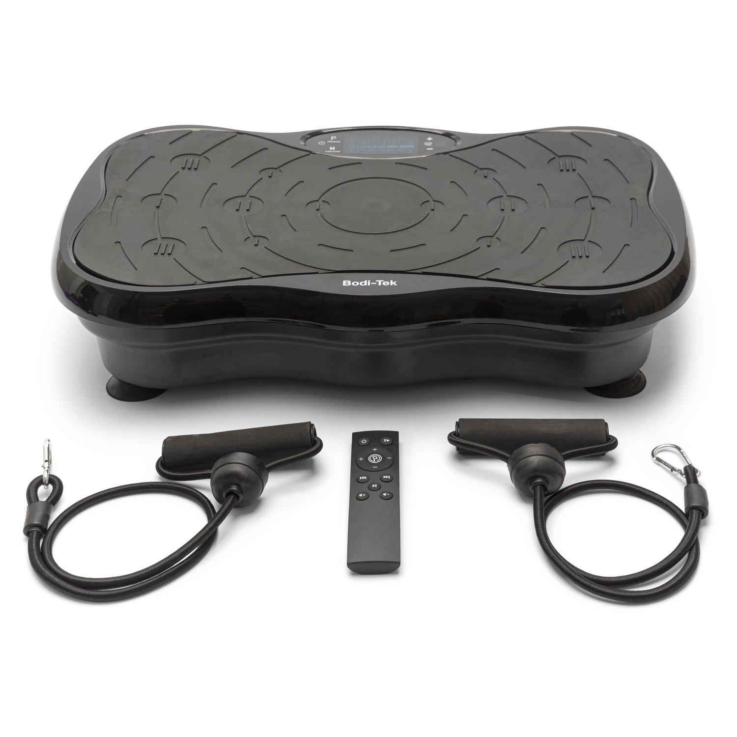 Bodi-Tek  Bodi-Tek Whole Body Vibration Training Plate - Black
