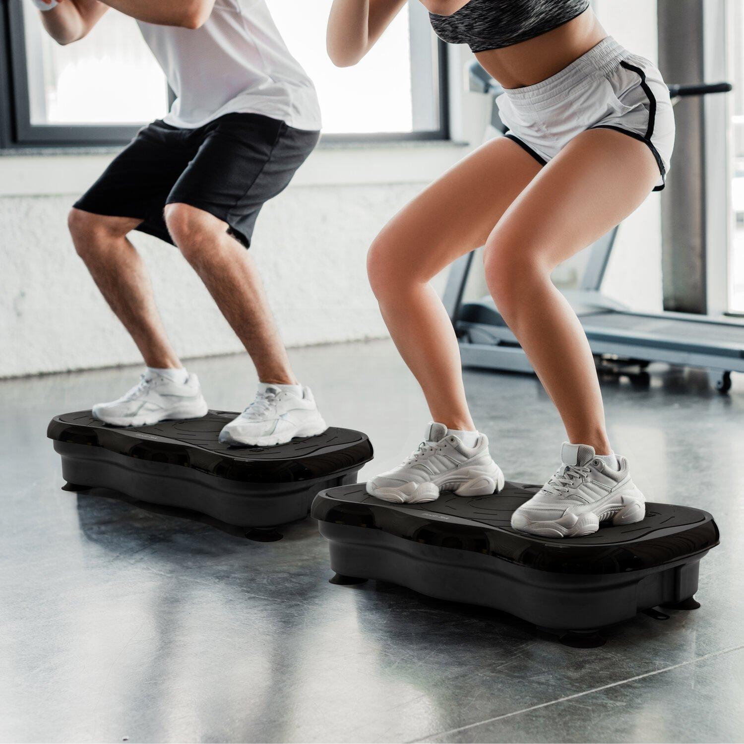 Black - Bodi-Tek - Bodi-Tek Whole Body Vibration Training Plate - 4