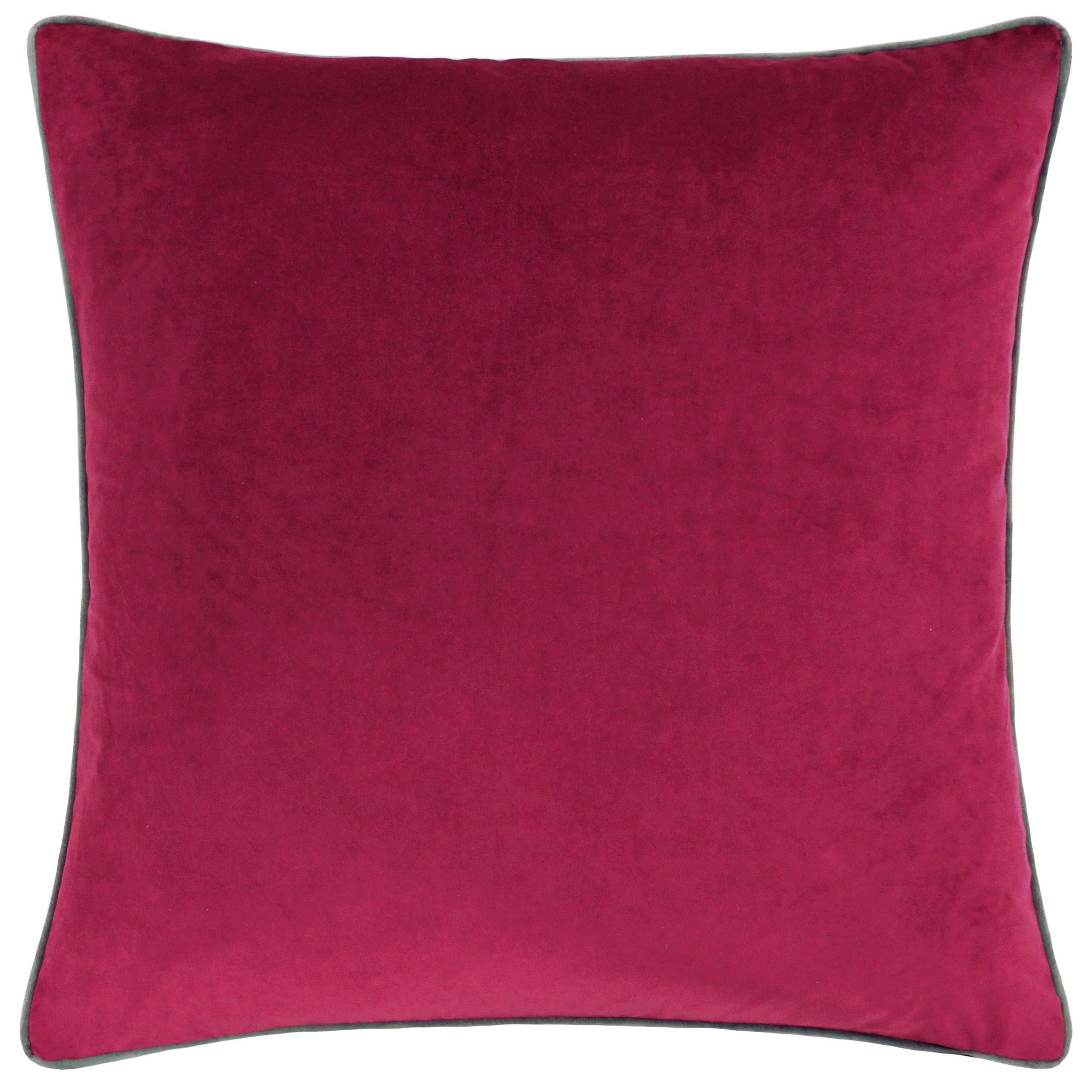 Furn Meridian Velvet Fibre Filled Cushion