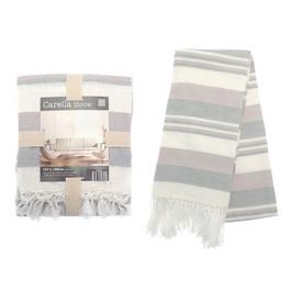 Country Club Throw 127x152cm Contemporary Carella Stripe Design