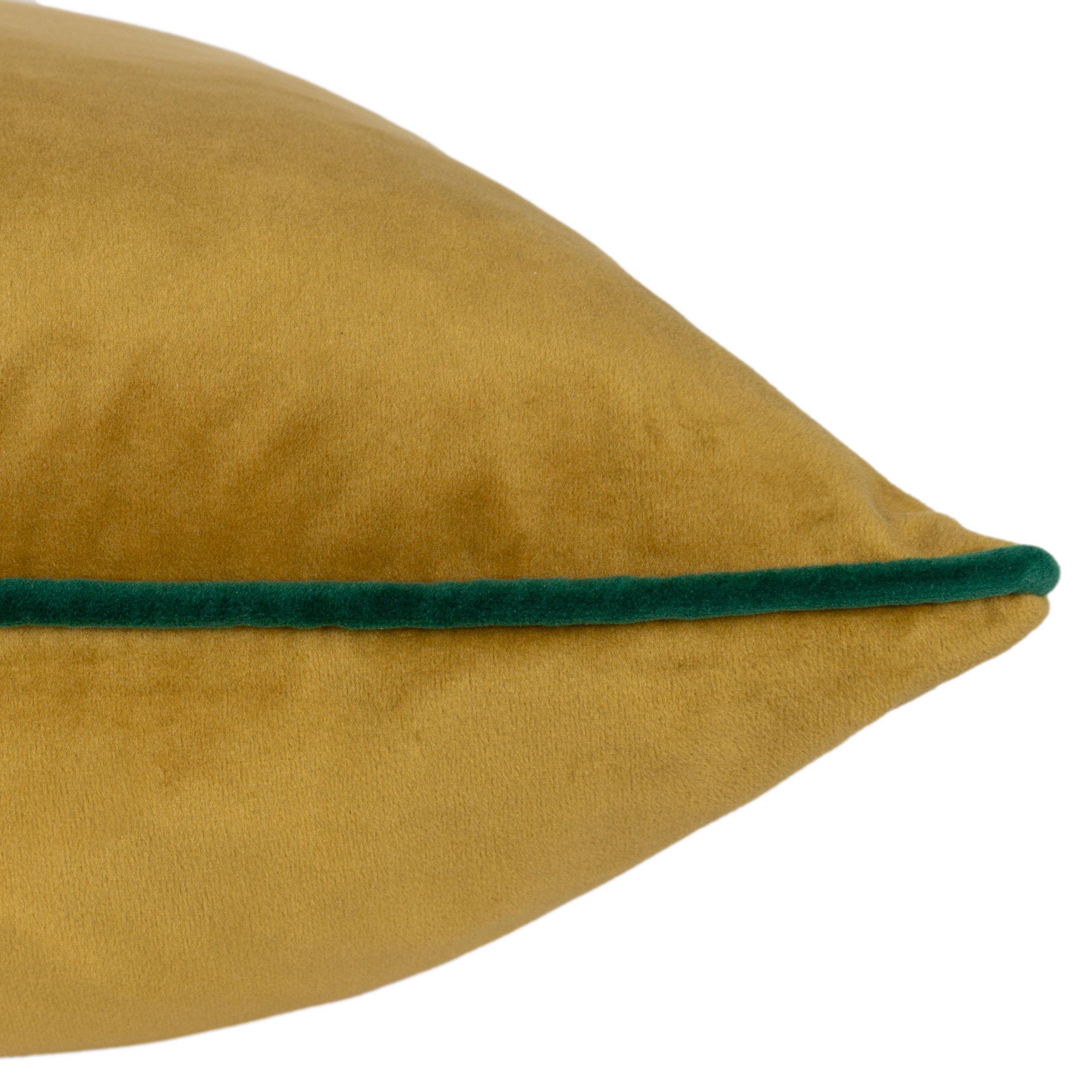 Moss/Emerald - Furn - Meridian Velvet Feather Filled Cushion - 5