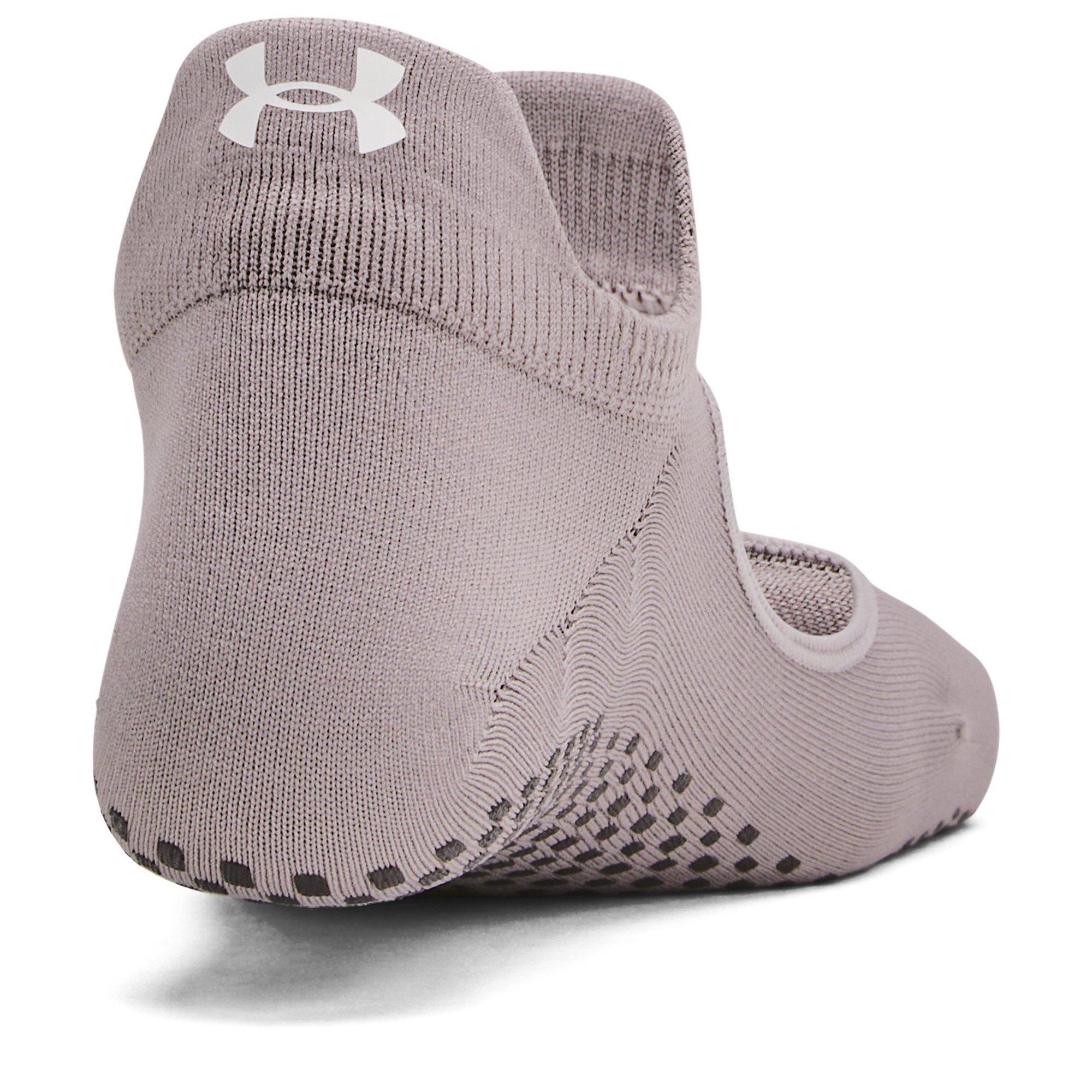 Grey - Under Armour - Women's Breathe Balance Trainers Socks - 3