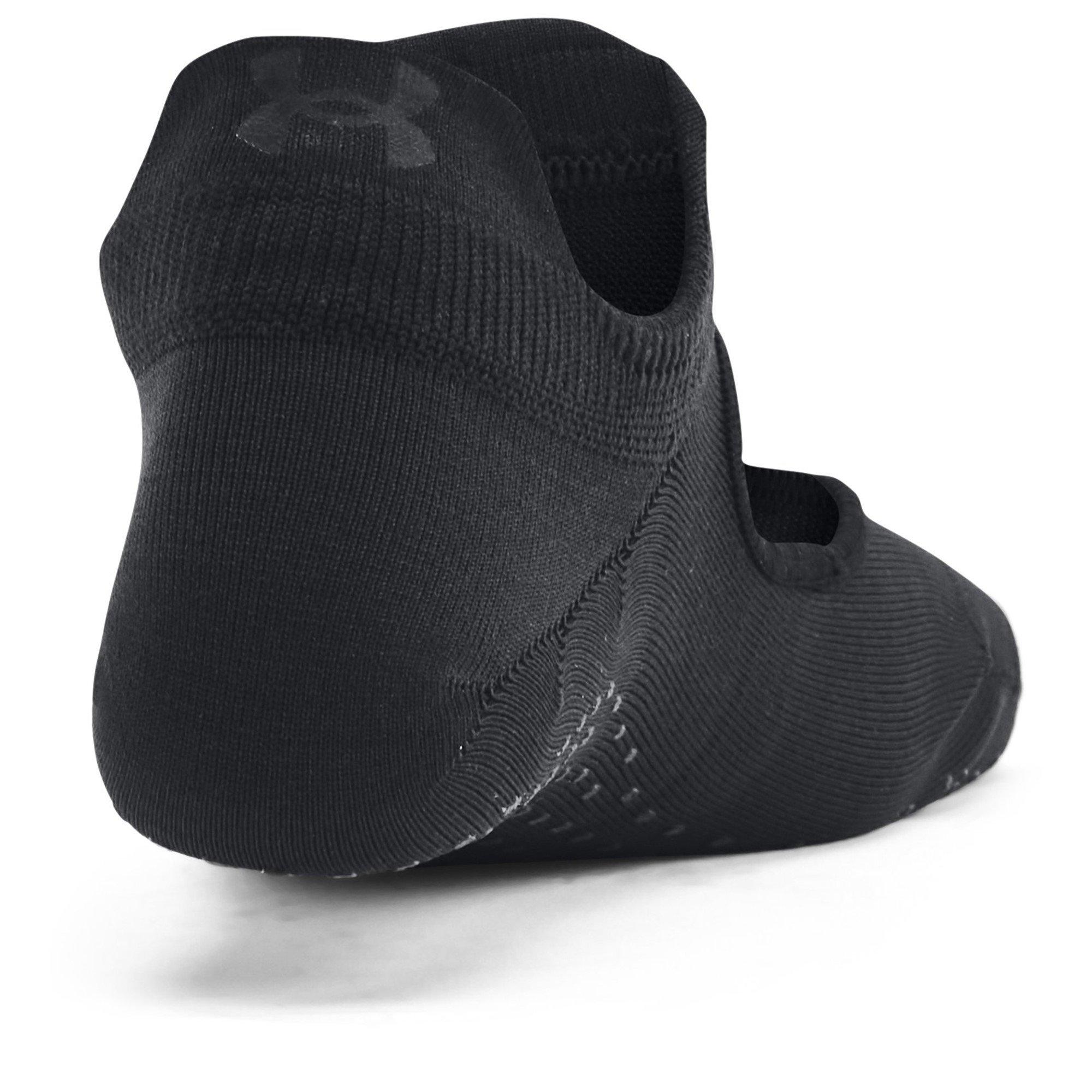 Black/Cerise - Under Armour - Breathe Balance Trainers Socks - 2