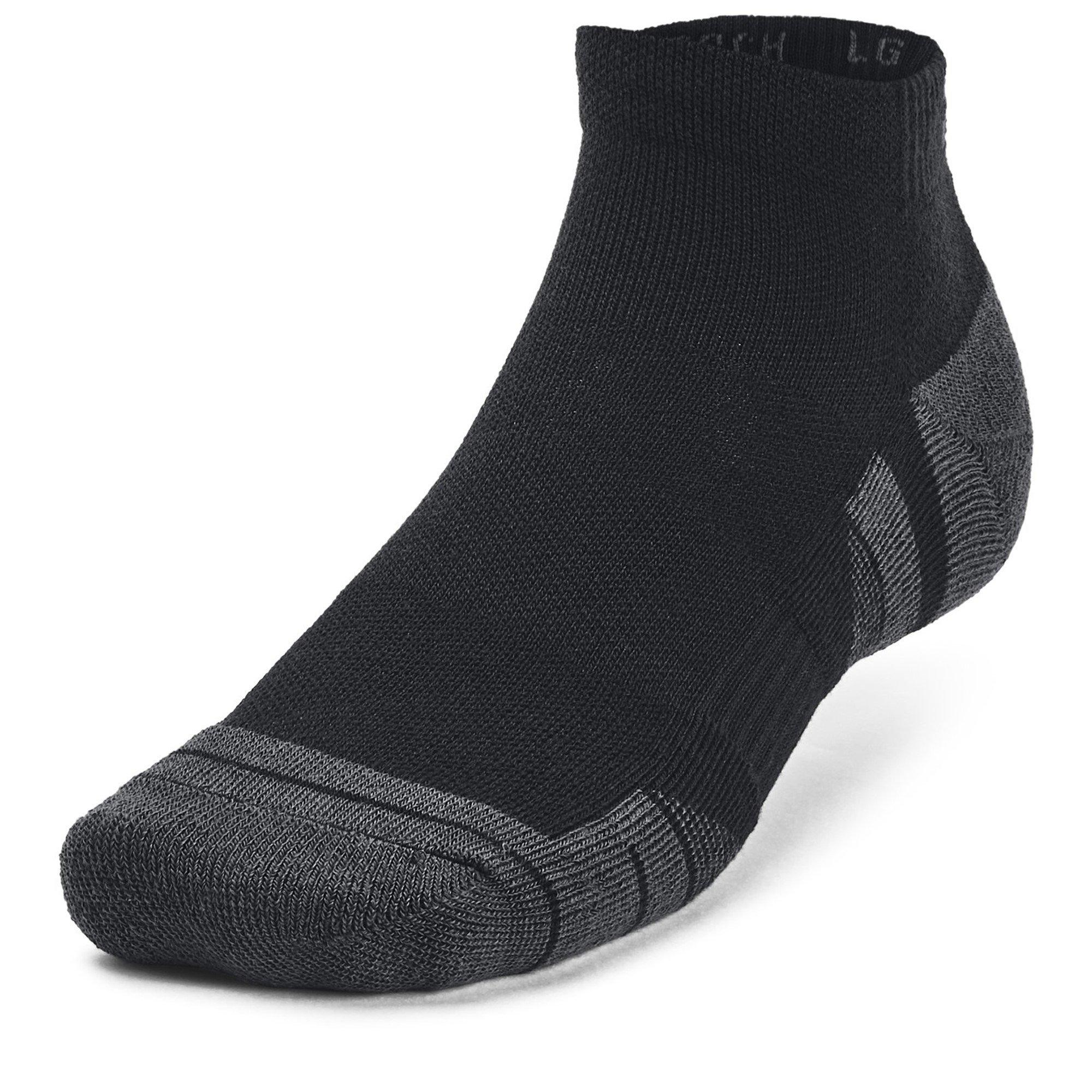 Black - Under Armour - UA Performance Tech 3-Pack Low Cut Socks Unisex - 2