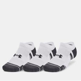 Under Armour UA Performance Tech 3 Pack No Show Socks Unisex