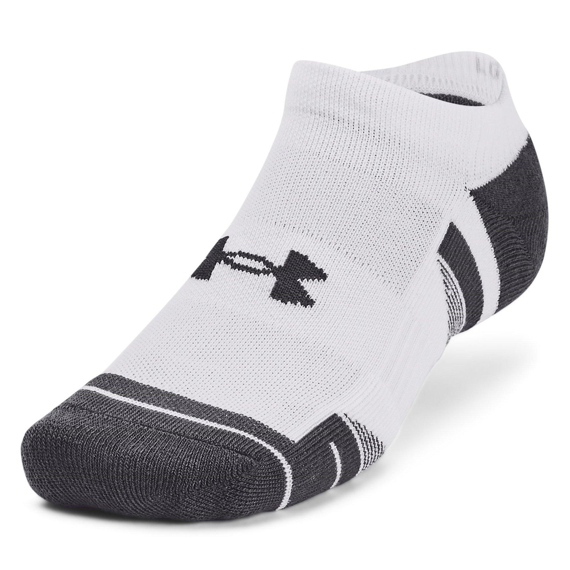 White - Under Armour - UA Performance Tech 3-Pack No Show Socks Unisex - 2