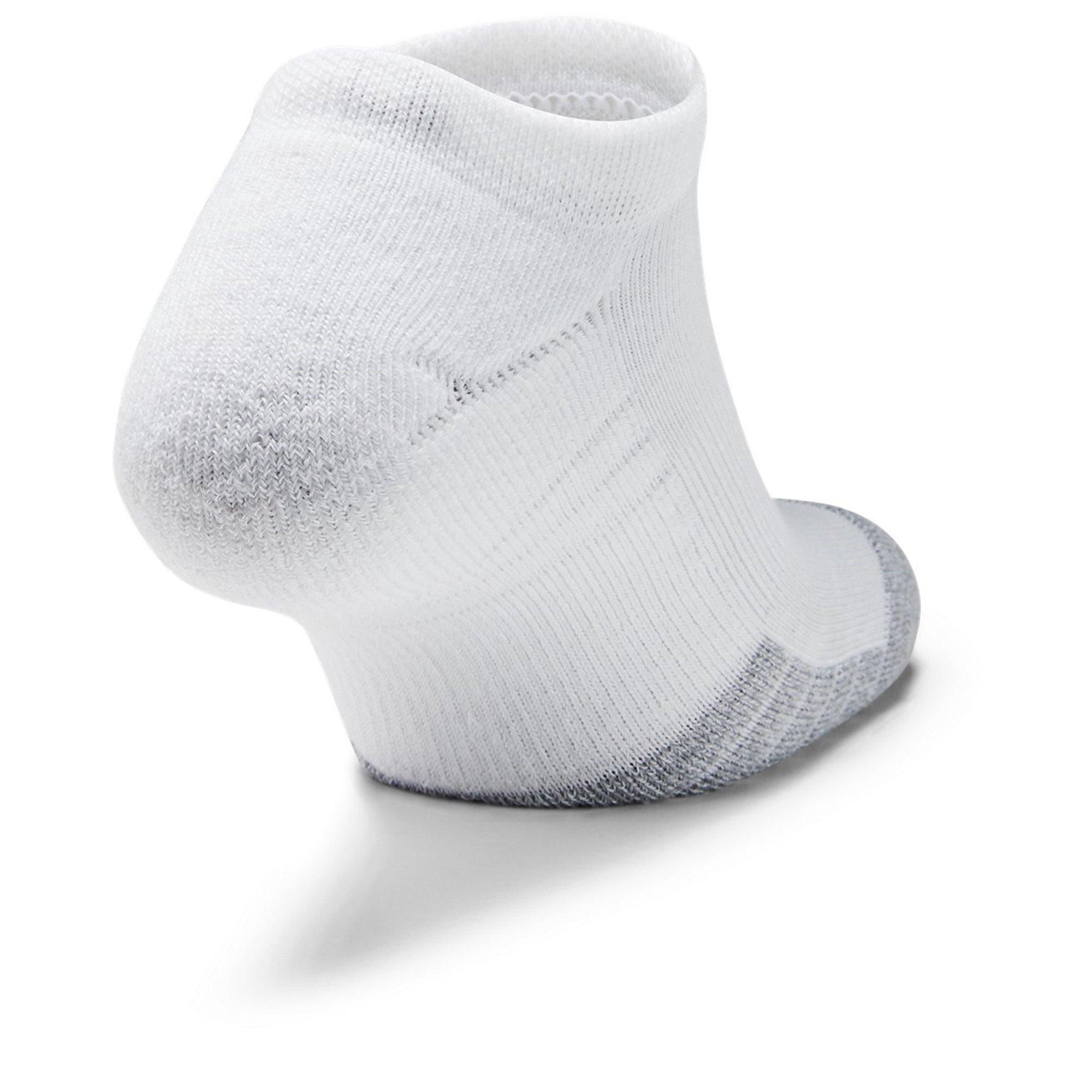 White - Under Armour - UA Performance Tech 3-Pack No Show Socks Unisex - 5