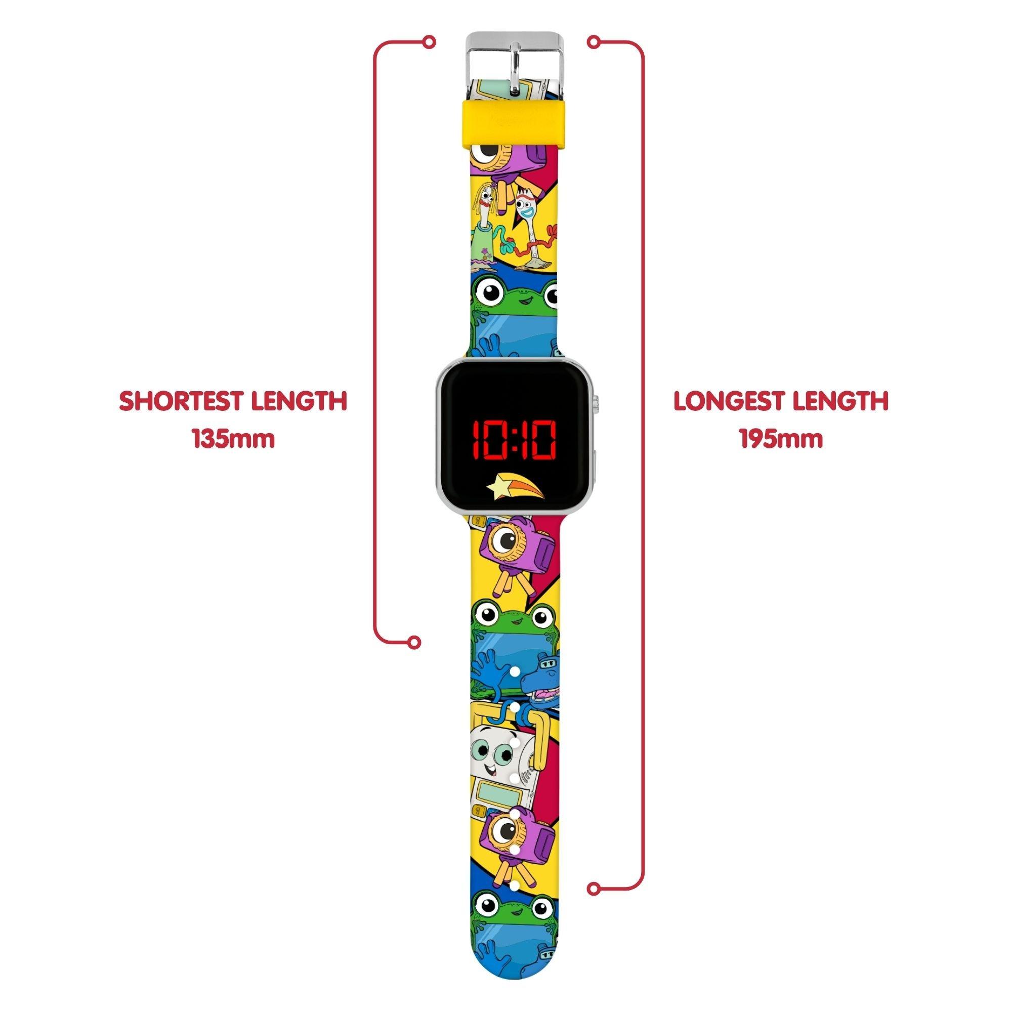 Blue - Toy Story - Toy Story 5 LED Silicone Strap Watch - 4