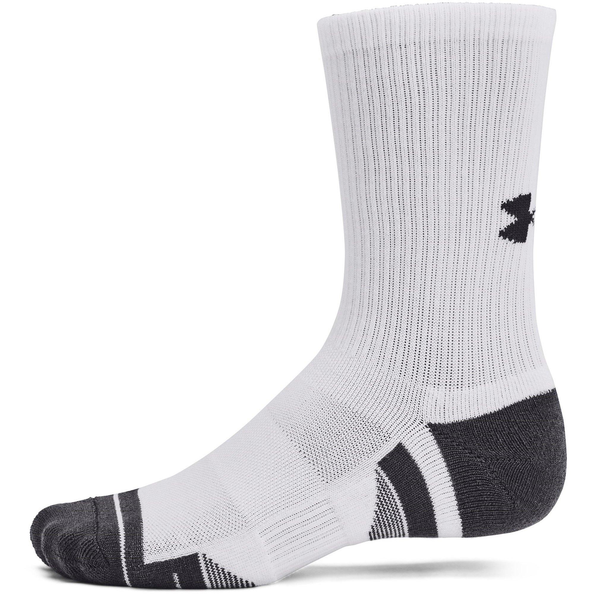 White/Jet Gray - Under Armour - Trainer Socks - 4