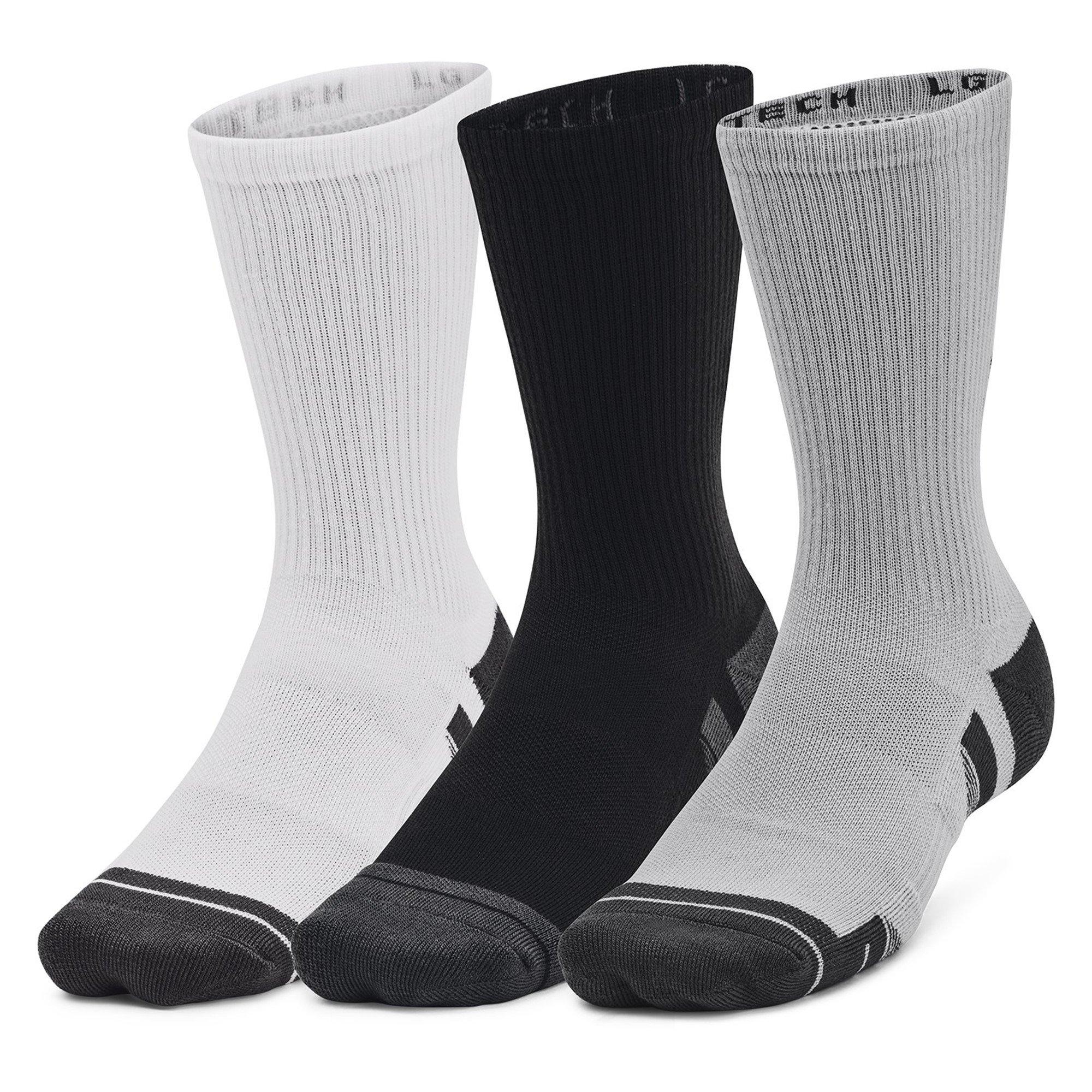 UA Tech 3pk Crew Sock 19