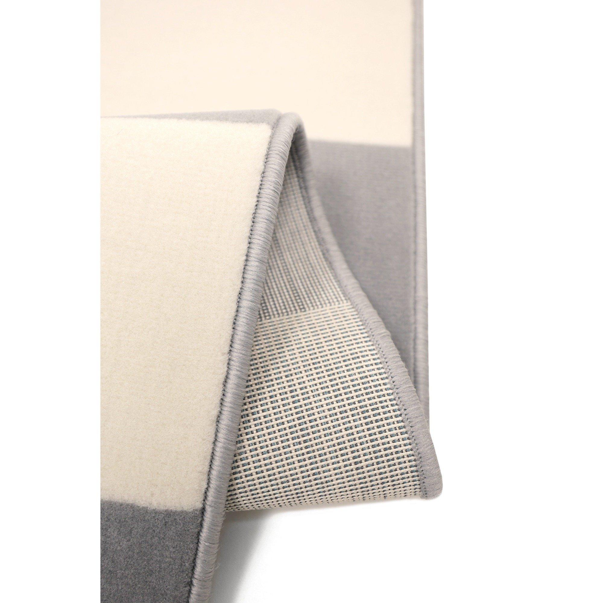 Grey - Homemaker - Maestro Bold Line Rug Grey - 3