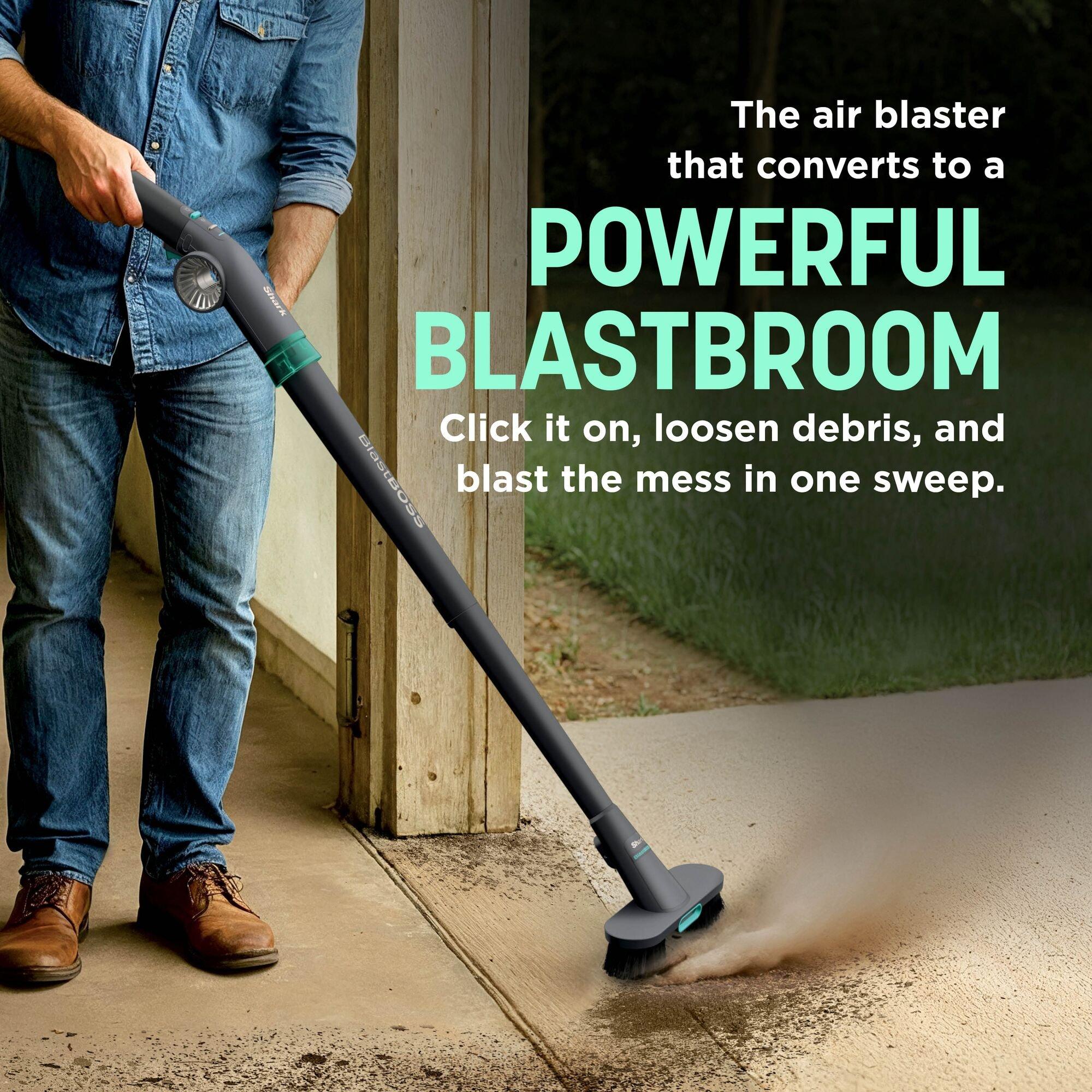 Charcoal - Shark - BlastBoss™ All-in-One Cordless Handheld Blower - 6