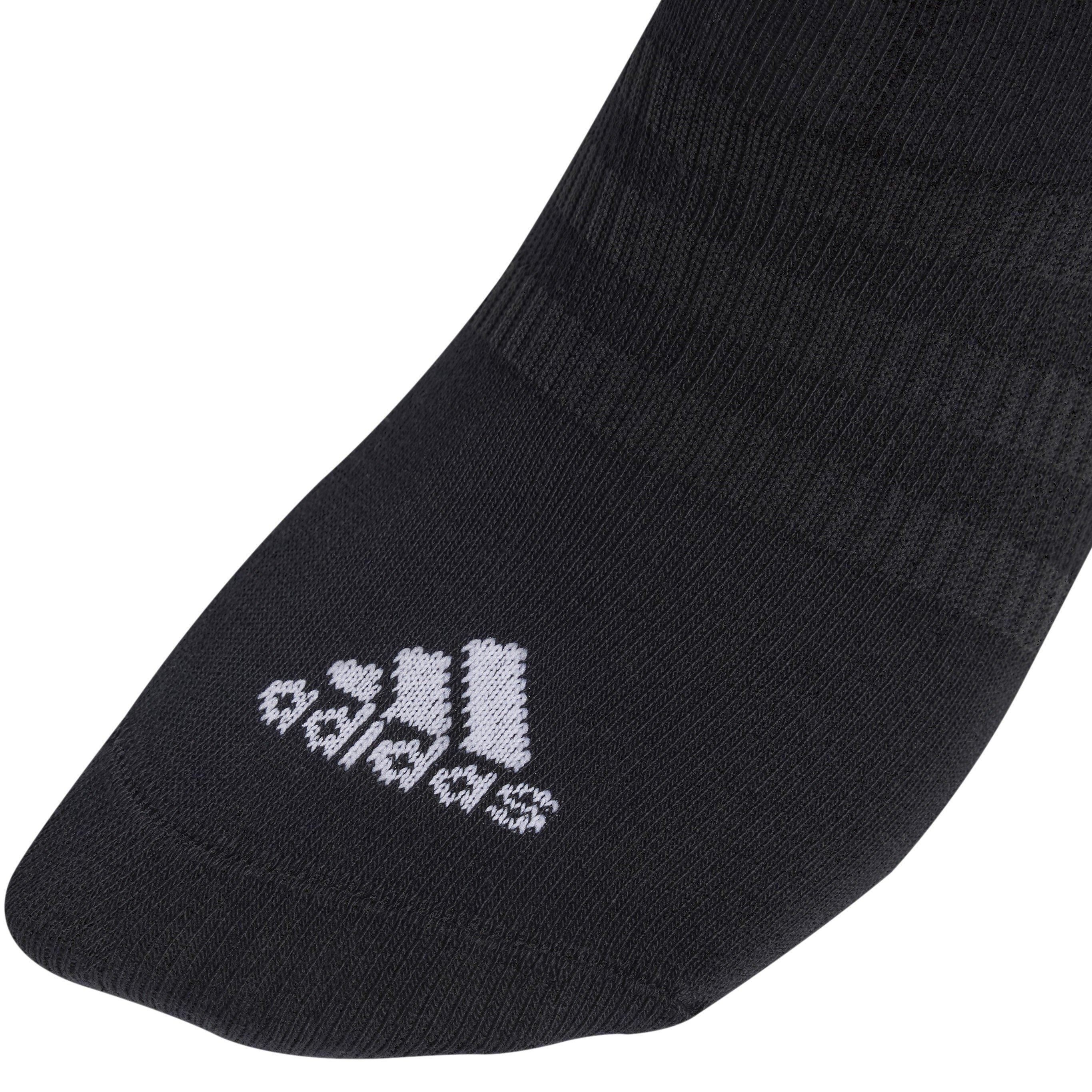 Black/White - adidas - Thin And Light No Show Socks 3 Pack - 4