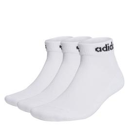 adidas Linear Ankle Cushioned Socks 3 Pack