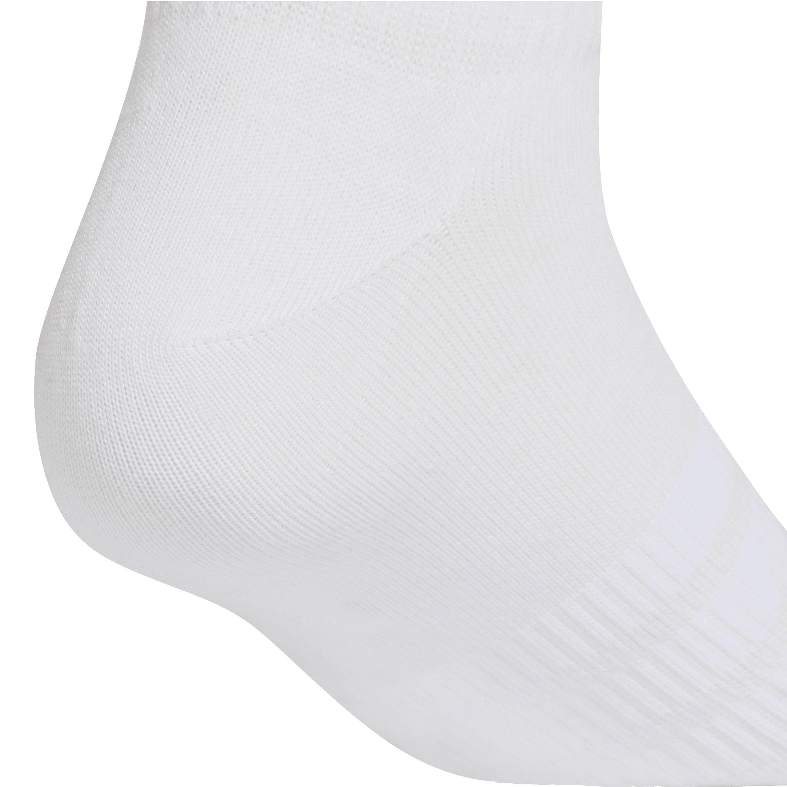 Gry/White/Black - adidas - Thin And Light Ankle Socks 3 Pairs - 4