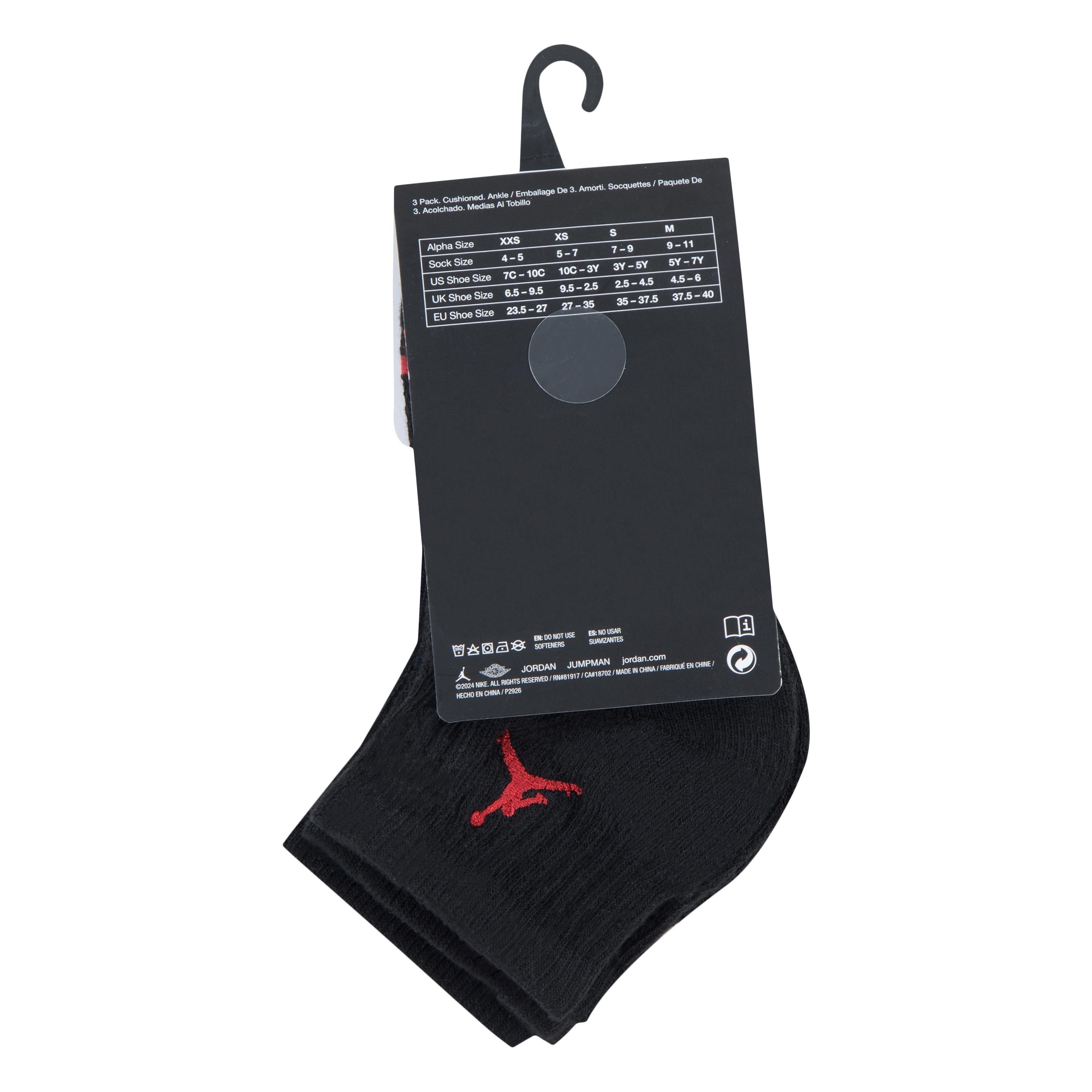 Sort - Air Jordan - Jumpman Quarter Socks - 4