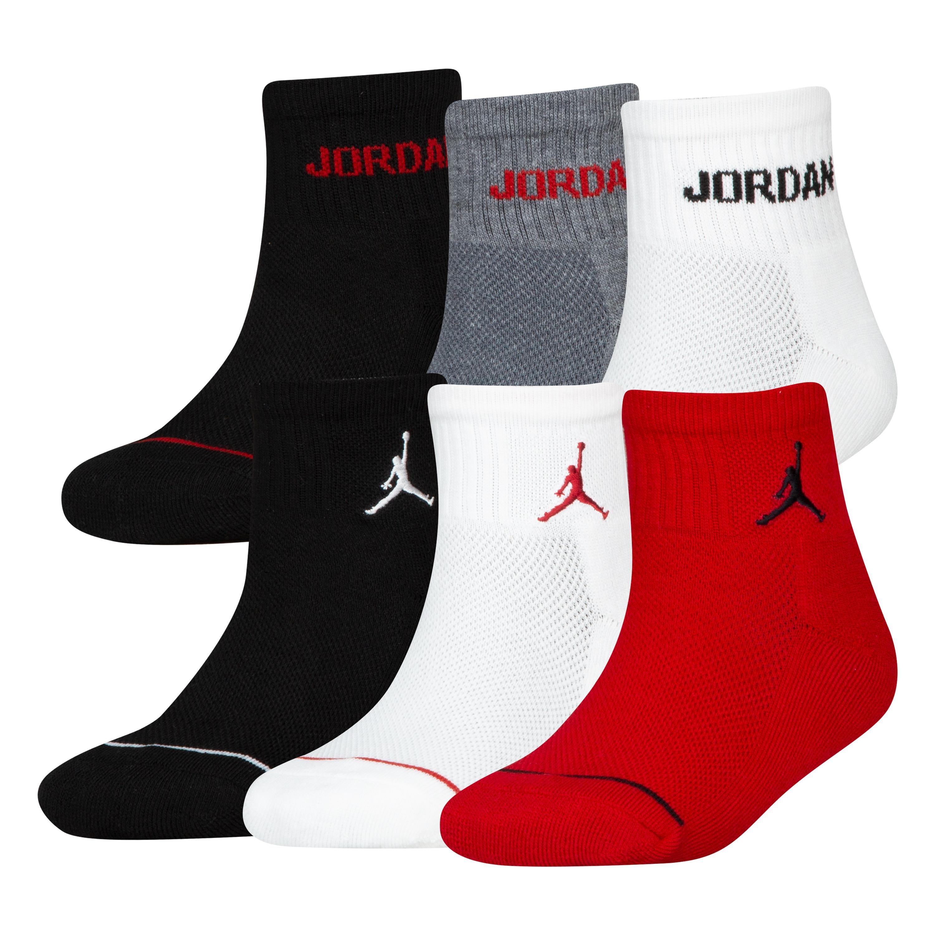 Gym Red - Air Jordan - Kids' Ankle Trainer Socks - 1