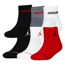 Air jordan classics jordan classics 6pk Ankle Sock Childs