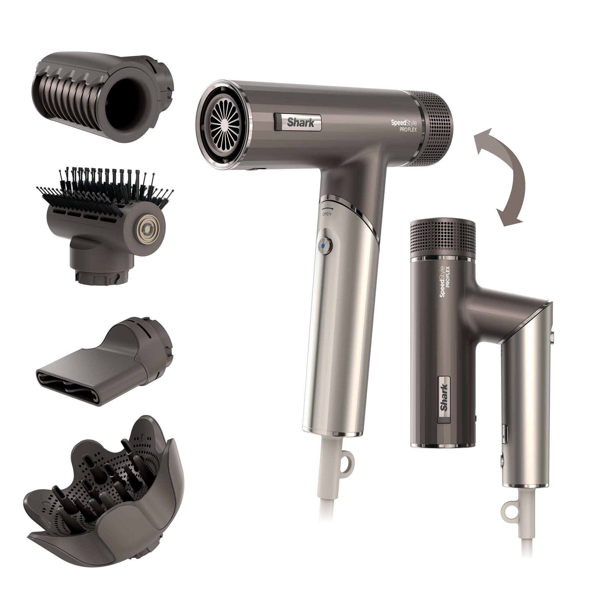 Shark SpeedStyle Pro FLEX 4 in 1 Hair Dryer System - Mocha Silver