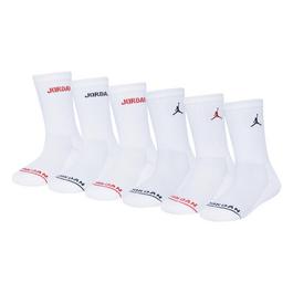 Air Jordan Legend Crew 6Pk Sock Juniors