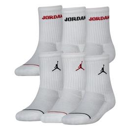 Air Jordan Legend 6 Pack Crew Socks Childrens