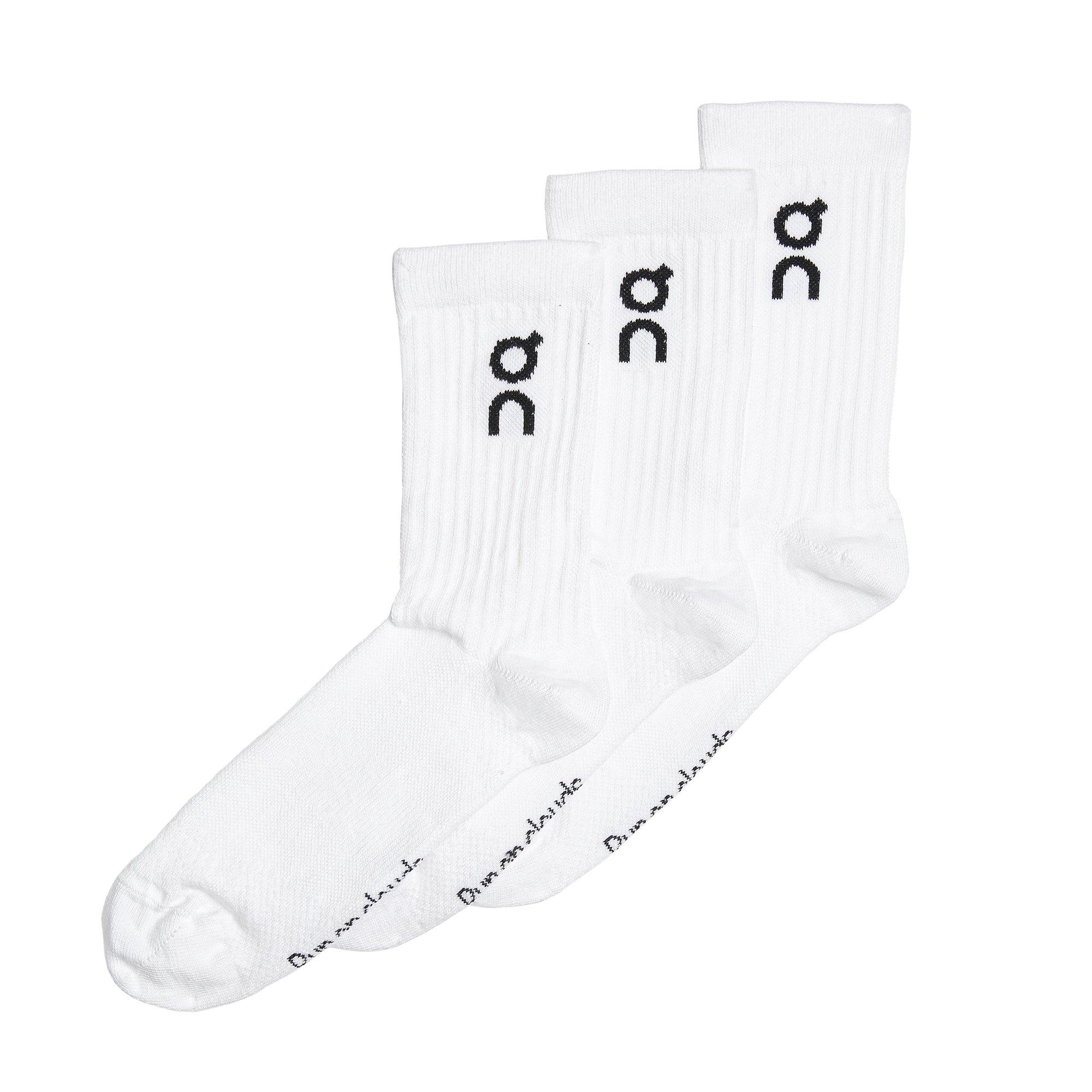 White - On - Logo Sock 3-Pack - 1