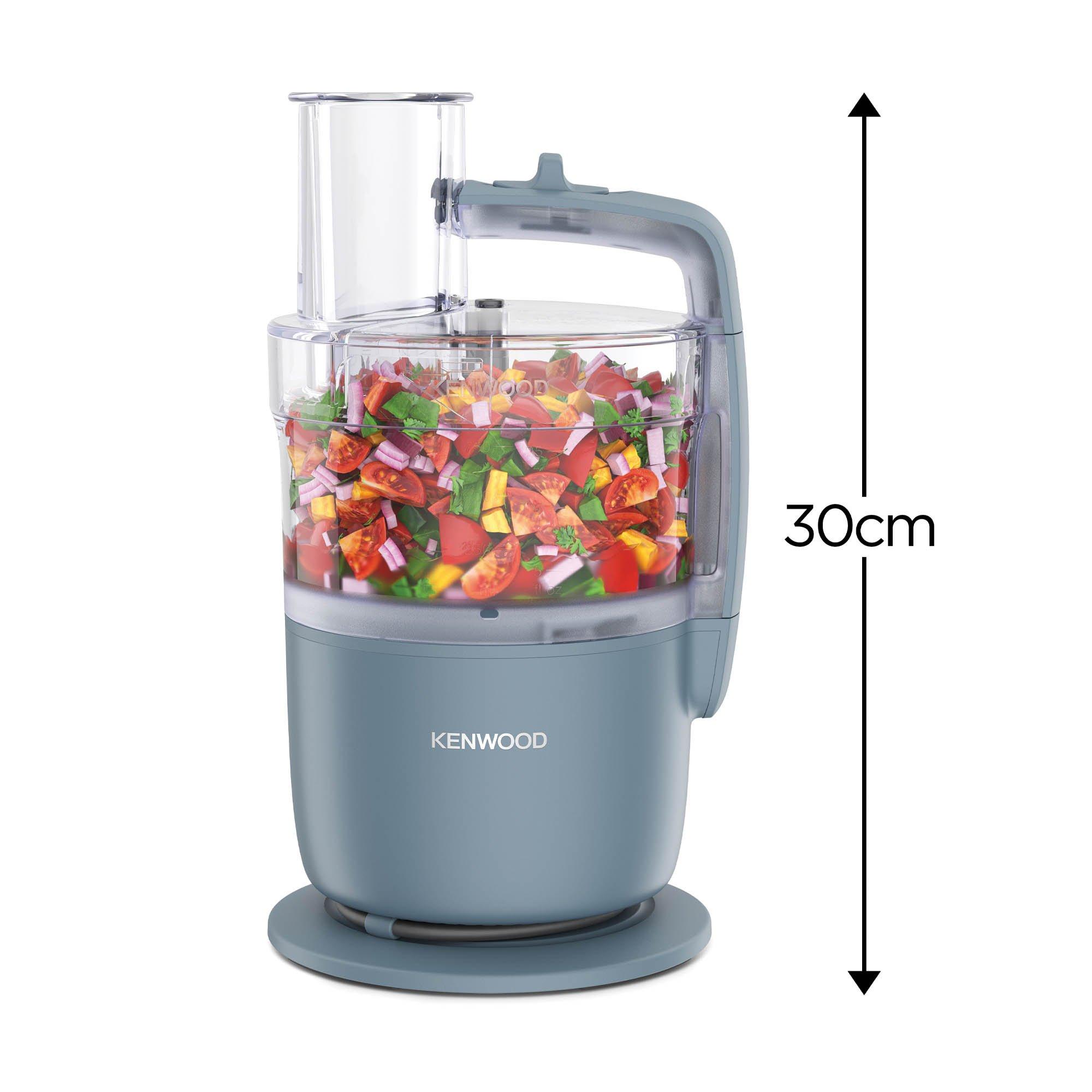 Grey - Kenwood - KW2130 650W 1.3L MultiPro Go  Super Compact Food P - 4
