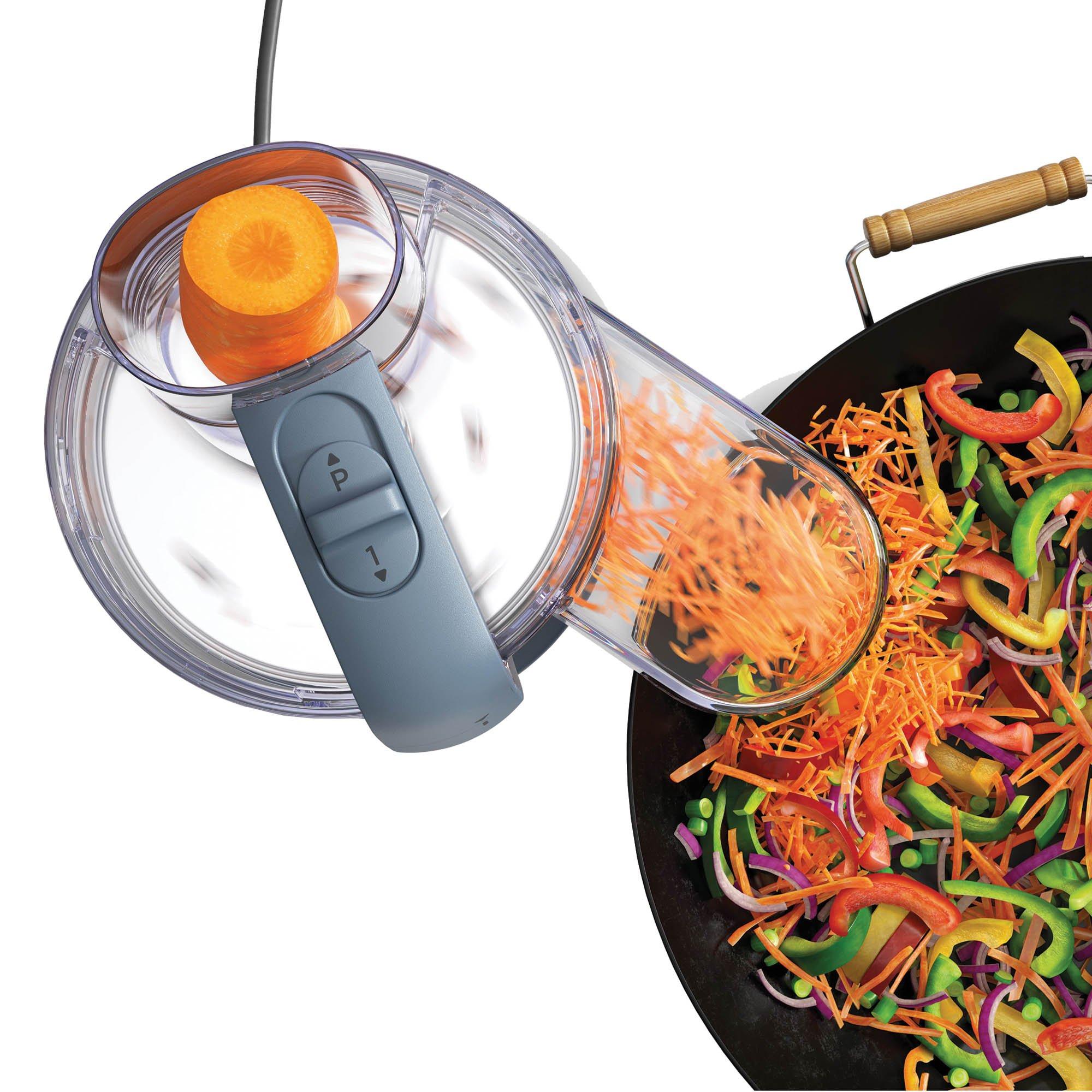 Grey - Kenwood - KW2130 650W 1.3L MultiPro Go  Super Compact Food P - 7