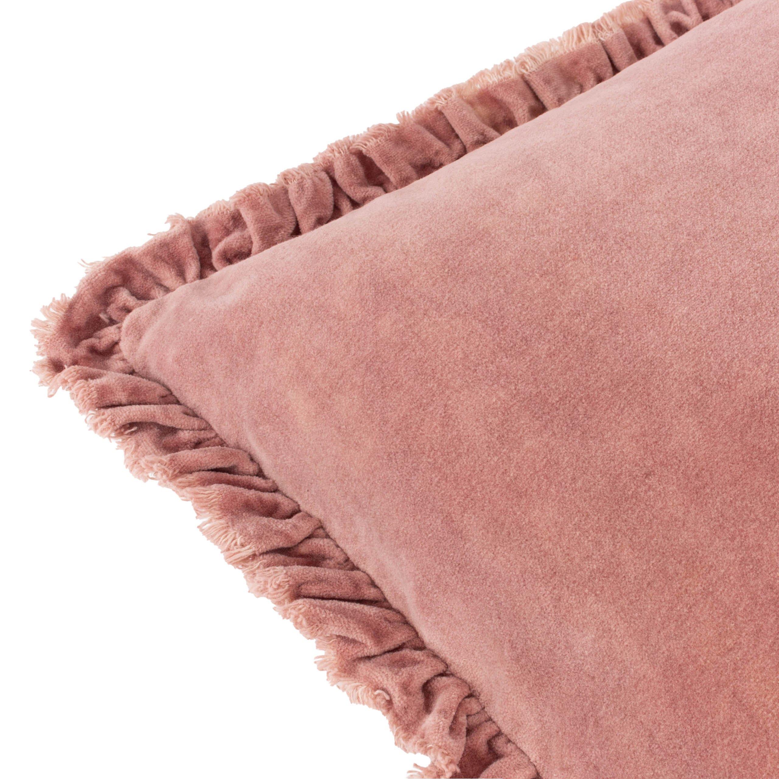 Rosewood - Yard - Bertie Cotton Velvet Feather Filled Cushion - 6