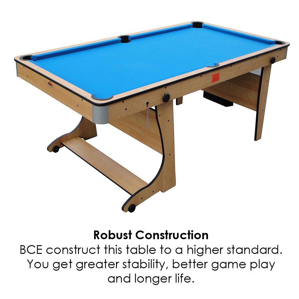 Cloth - BCE - BCE 6ft Foling Pool Table wiith dartboard - 2