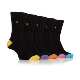 Farah 5Pk Contr Sock Sn00