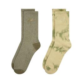 New Balance Tie Dye Socks 2 Pack