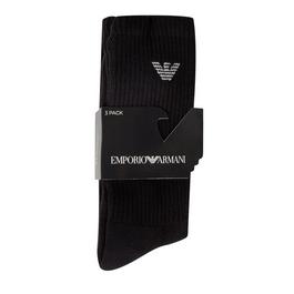 Emporio Armani 3 Pack Crew Logo Socks