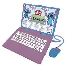 Lexibook Disney Stitch Bilingual Educational Laptop with 12