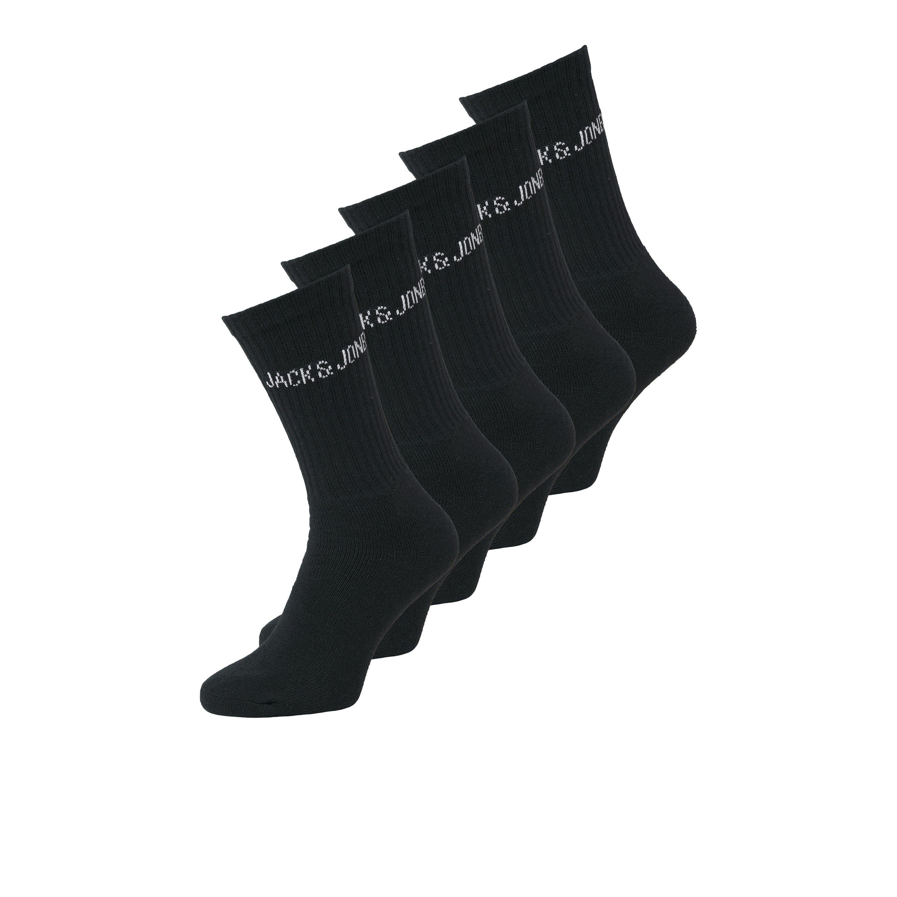 Black - Jack and Jones - Regen 5-Pack Socks Childens - 1
