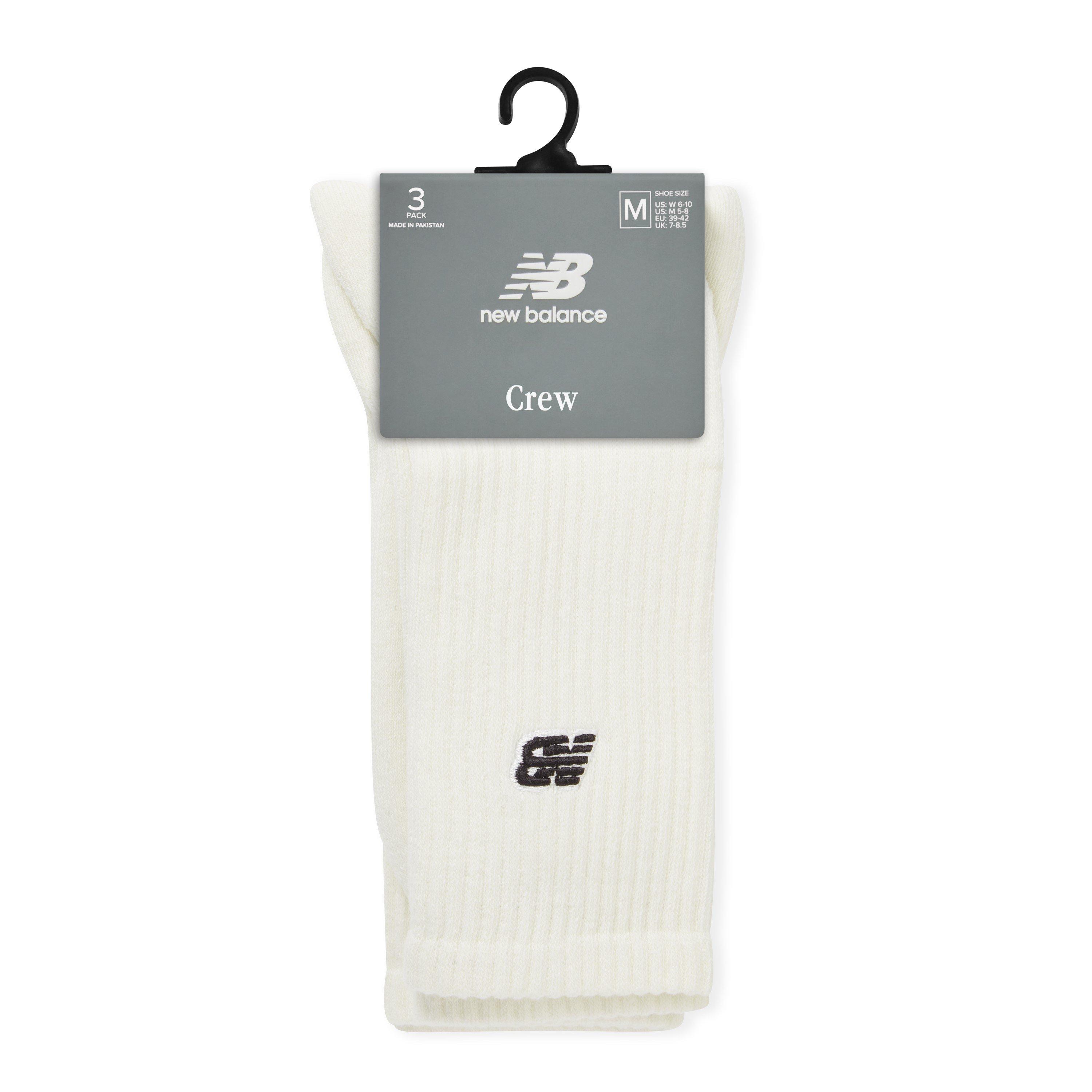 Off White - New Balance - NB 3pk Patch Crw Sock 64 - 3