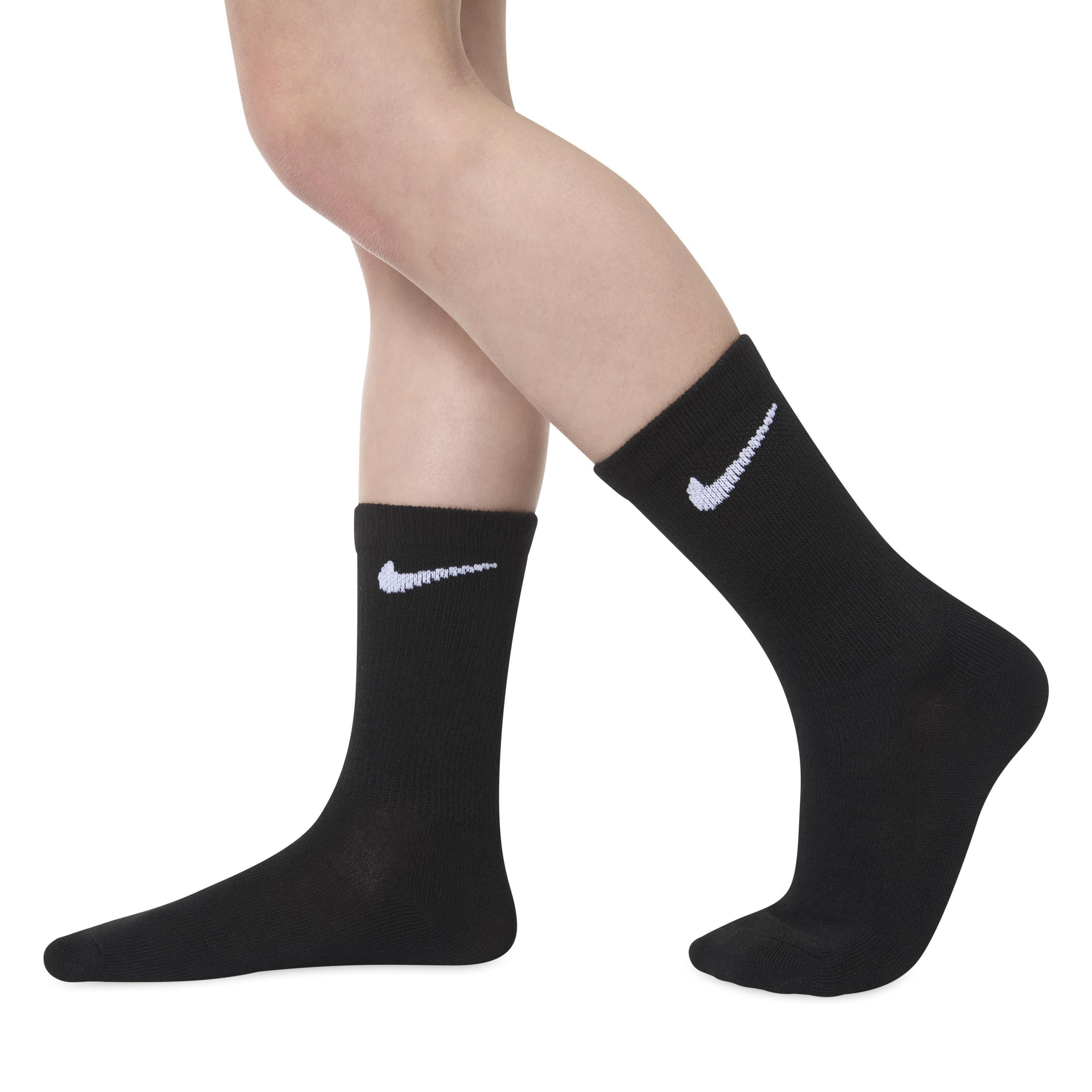 Black - Nike - 6 Pack of Crew Socks Infants - 2