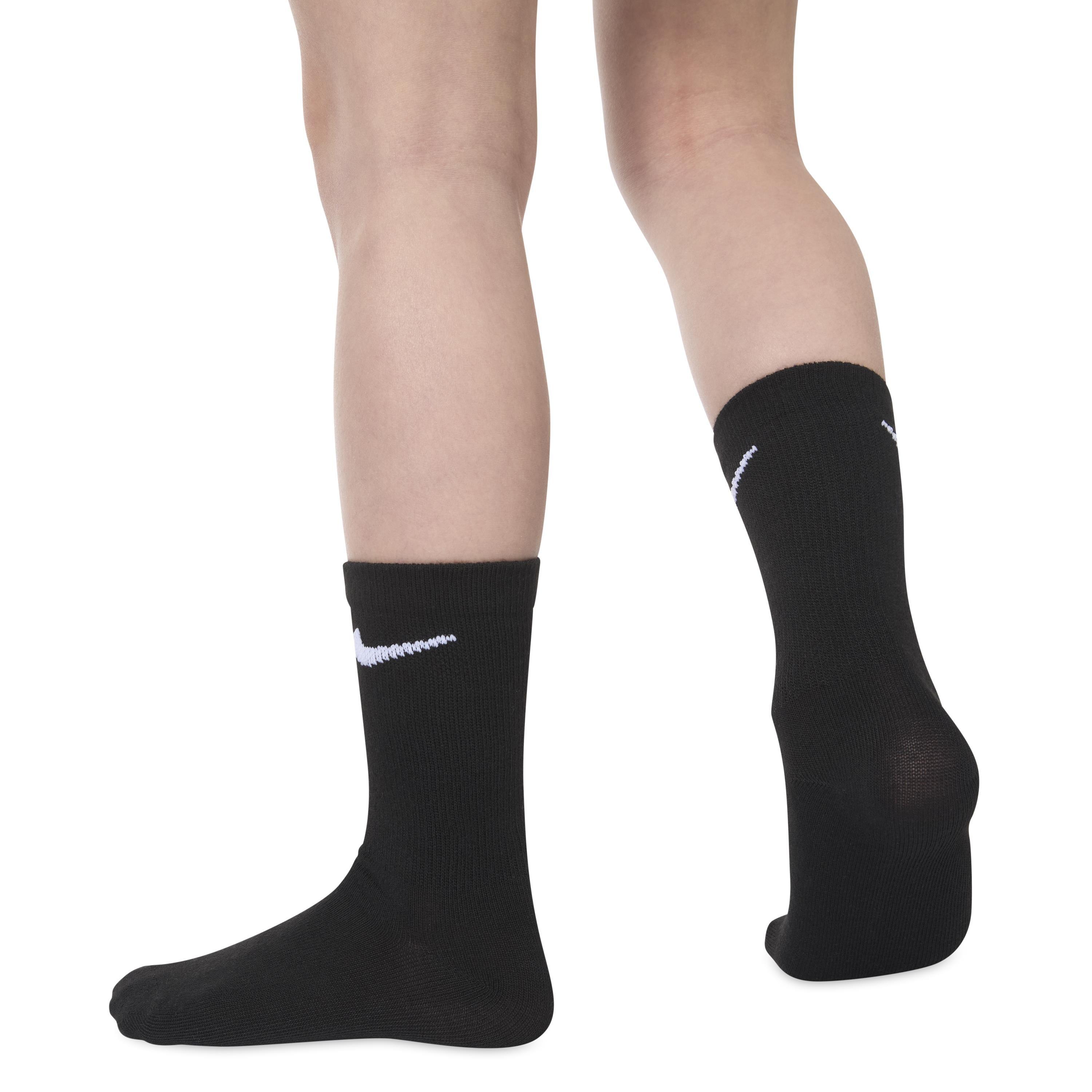 Black - Nike - 6 Pack of Crew Socks Infants - 3